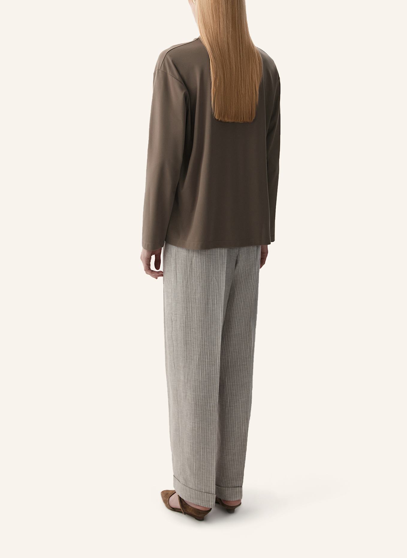 PINXIT Longsleeve: TAUPE