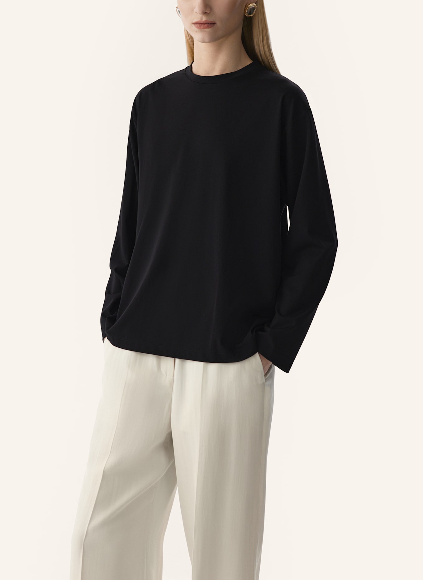 PINXIT Longsleeve: SCHWARZ