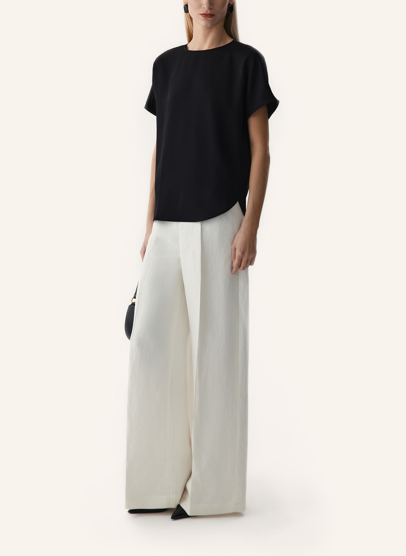 PINXIT Leinenhose: ECRU
