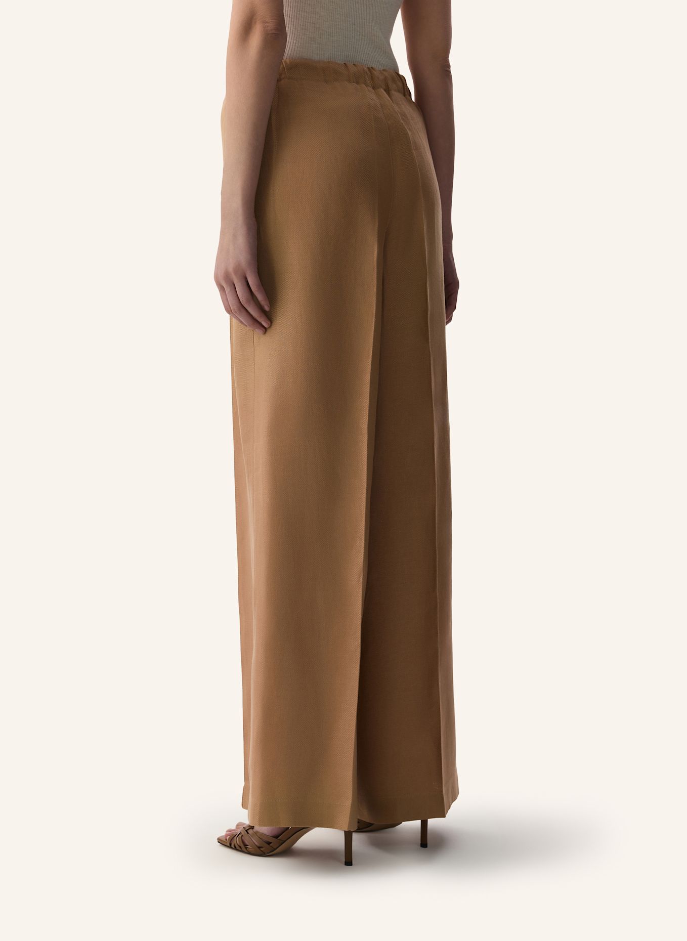 PINXIT Leinenhose: BEIGE