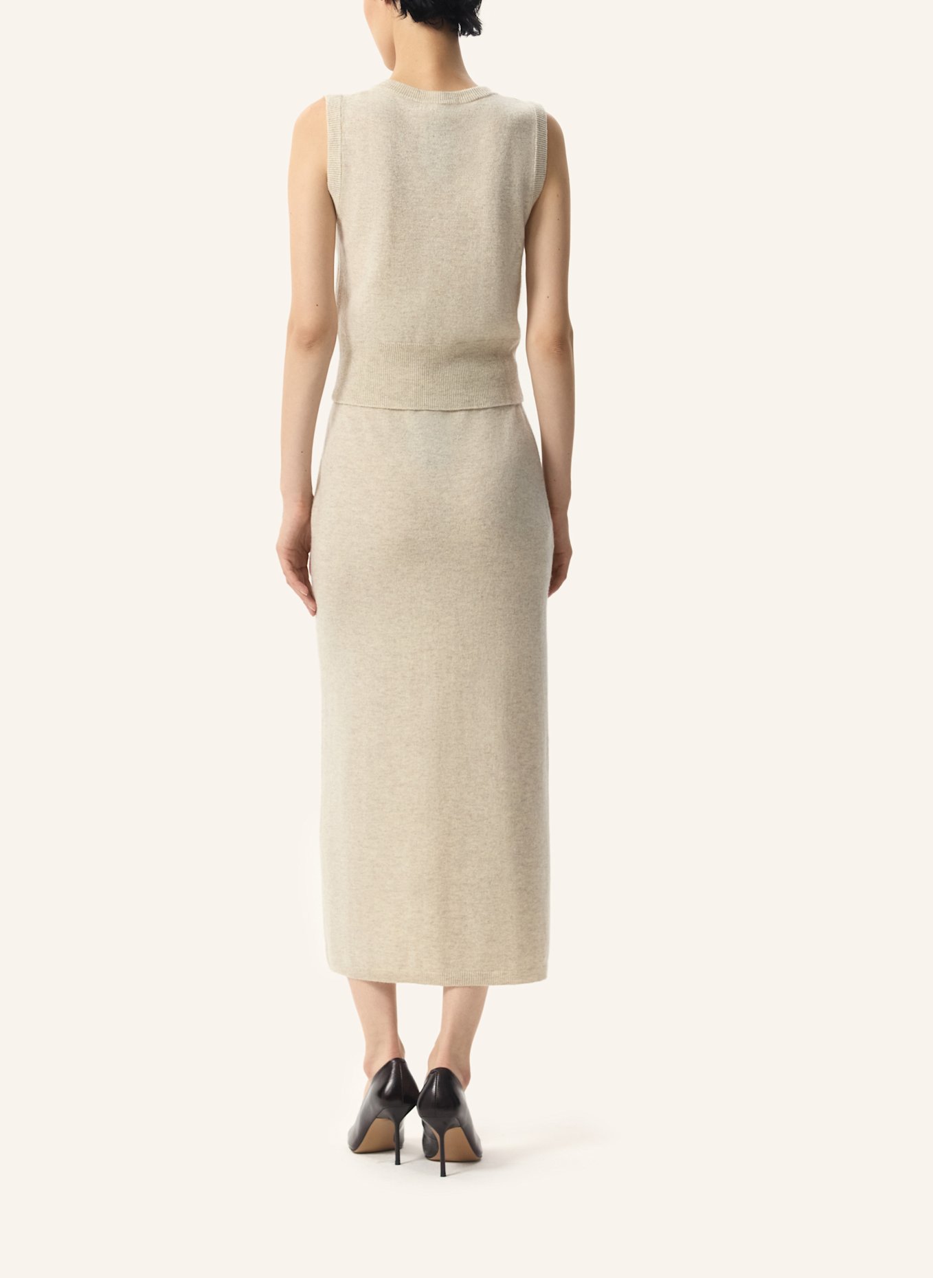 PINXIT Rock Strickrock: BEIGE