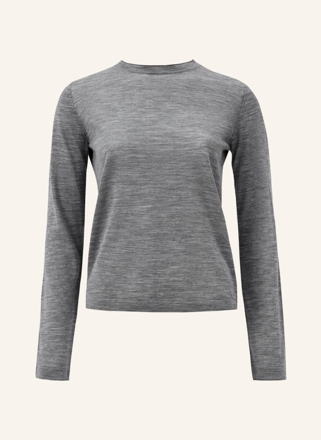 PINXIT Pullover Leichter Strickpullover: GRAU