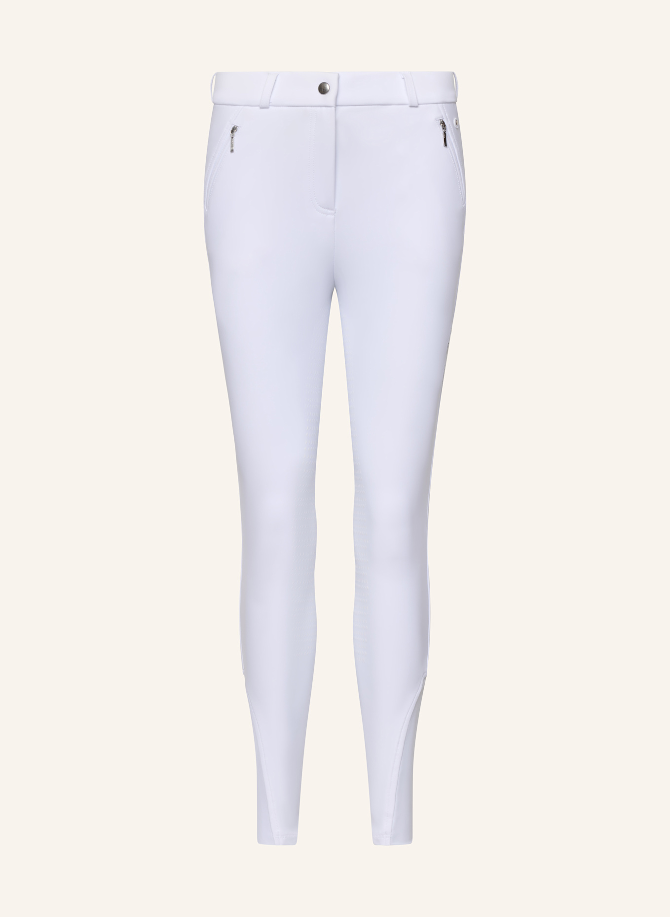 Silver Circle Reithose BILEY Full-Grip: WEISS
