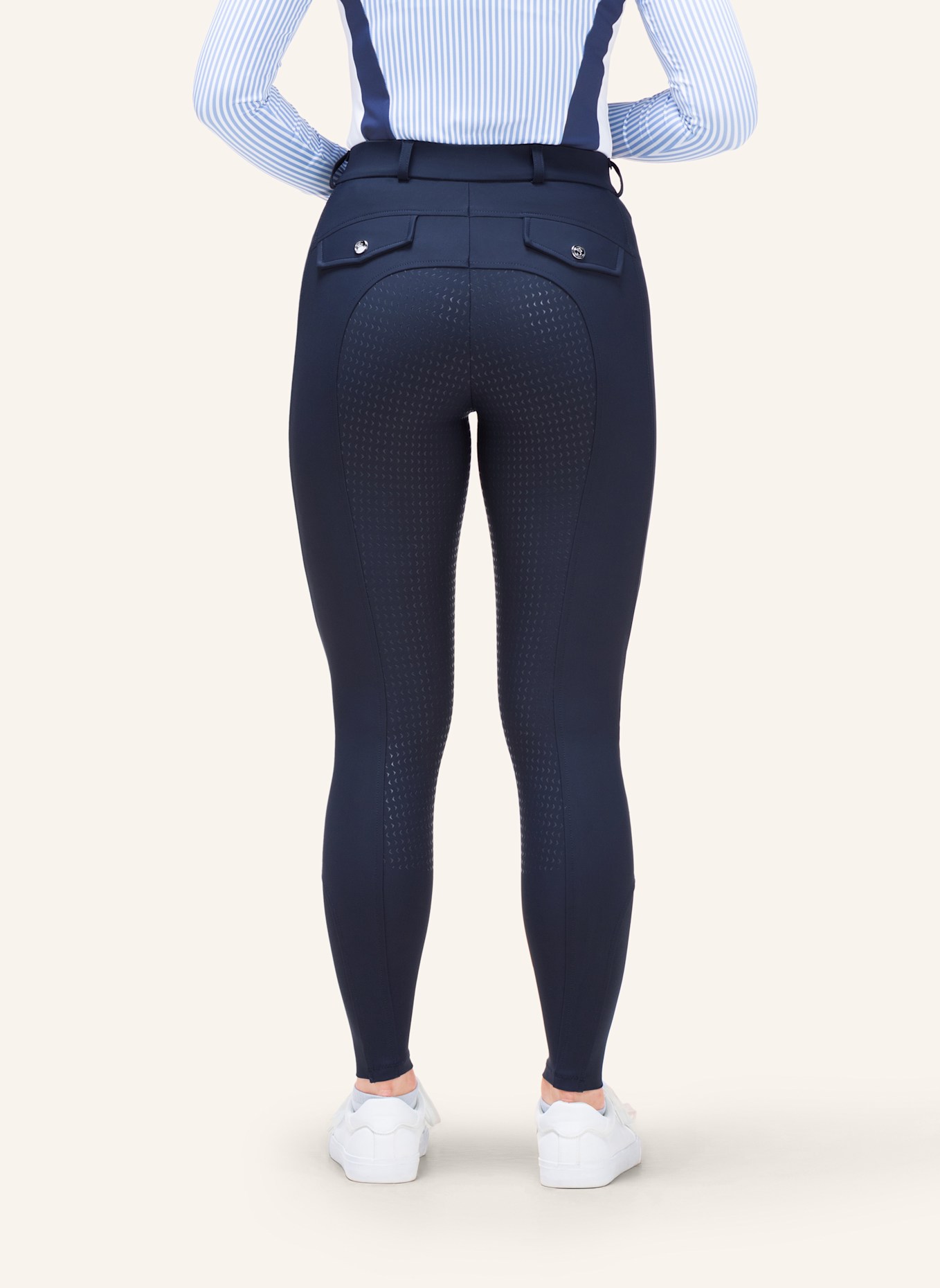 Silver Circle Reithose BILEY Full-Grip: BLAU