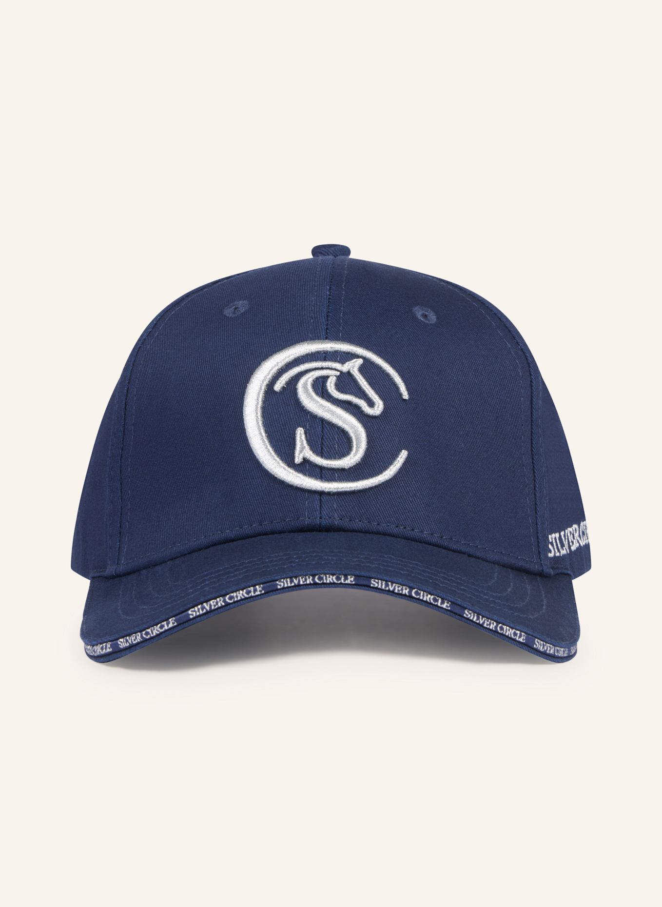 Silver Circle Cap SANNY: BLAU