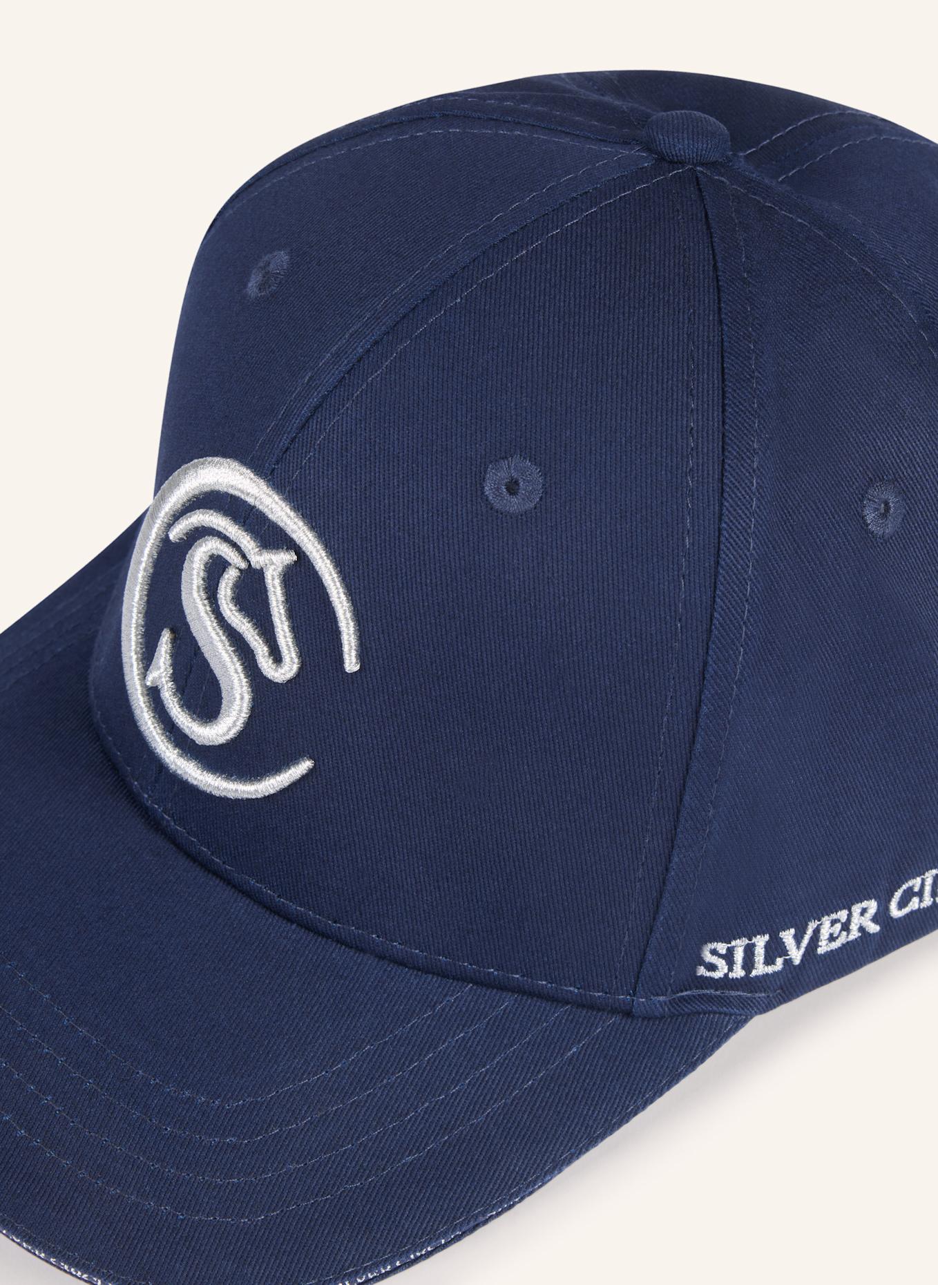 Silver Circle Cap SANNY: BLAU
