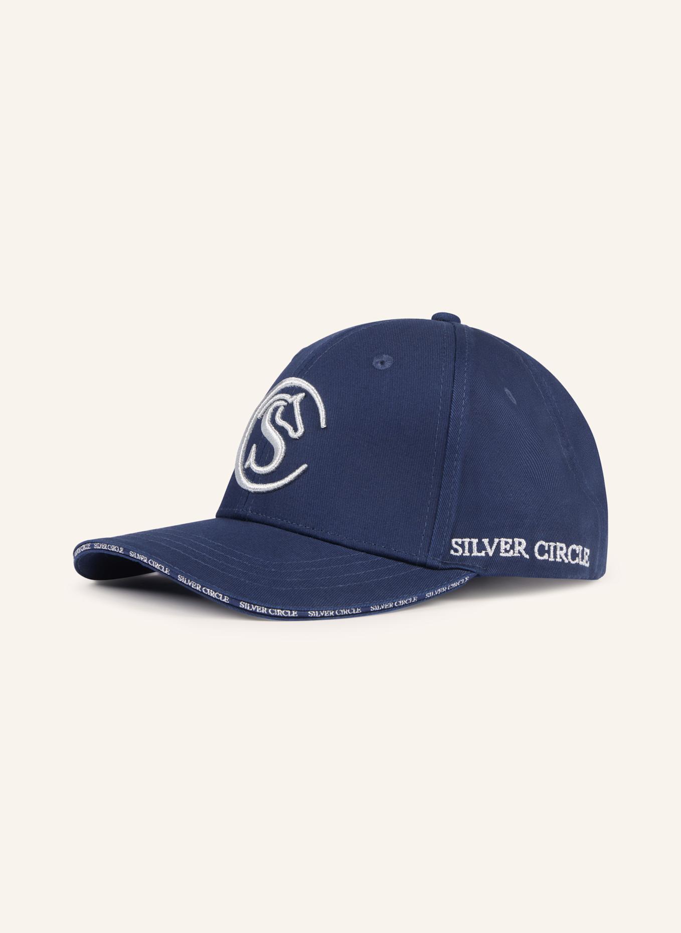 Silver Circle Cap SANNY: BLAU