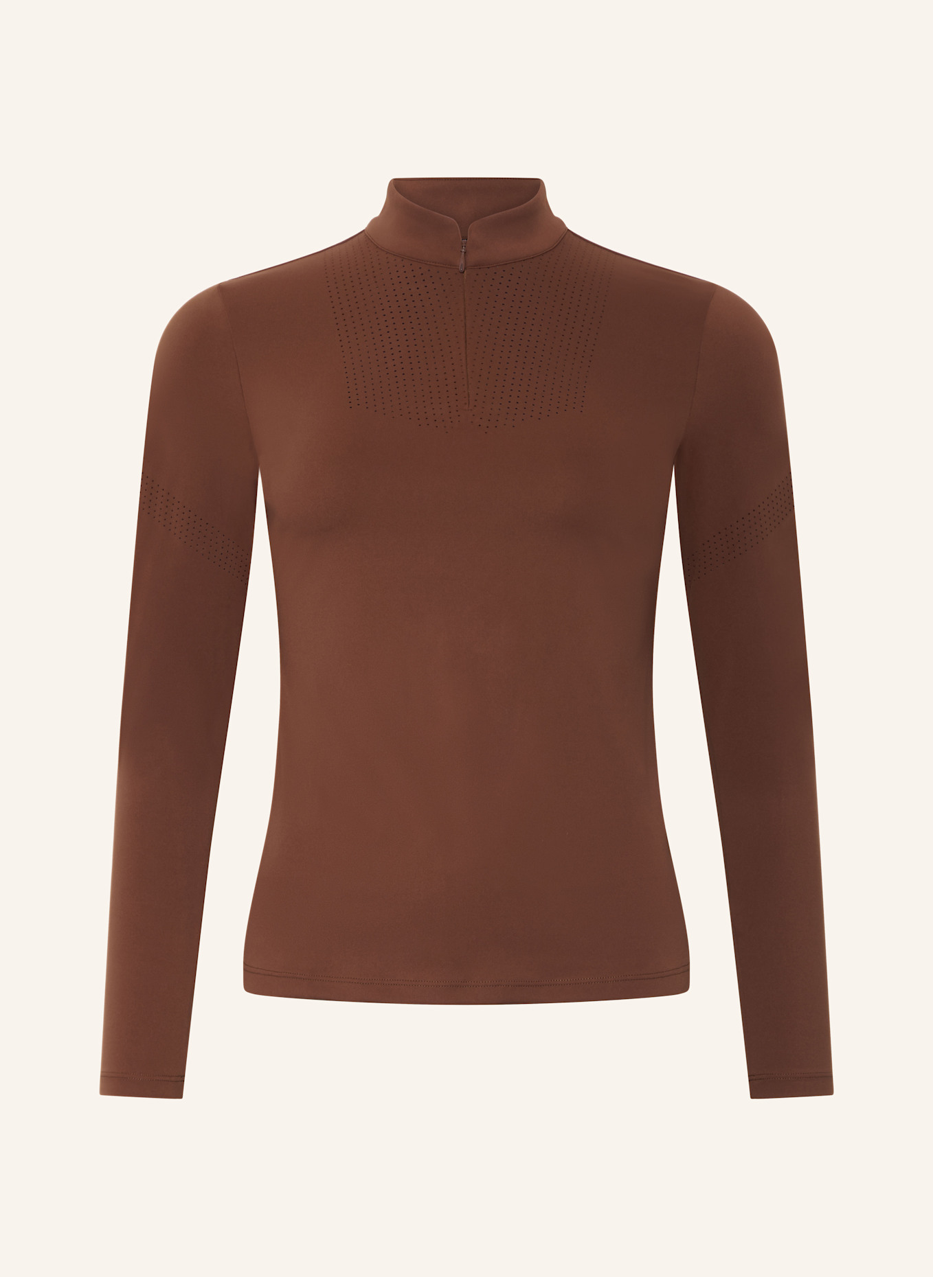 Silver Circle Funktionsshirt CLAIRE: DUNKELBRAUN
