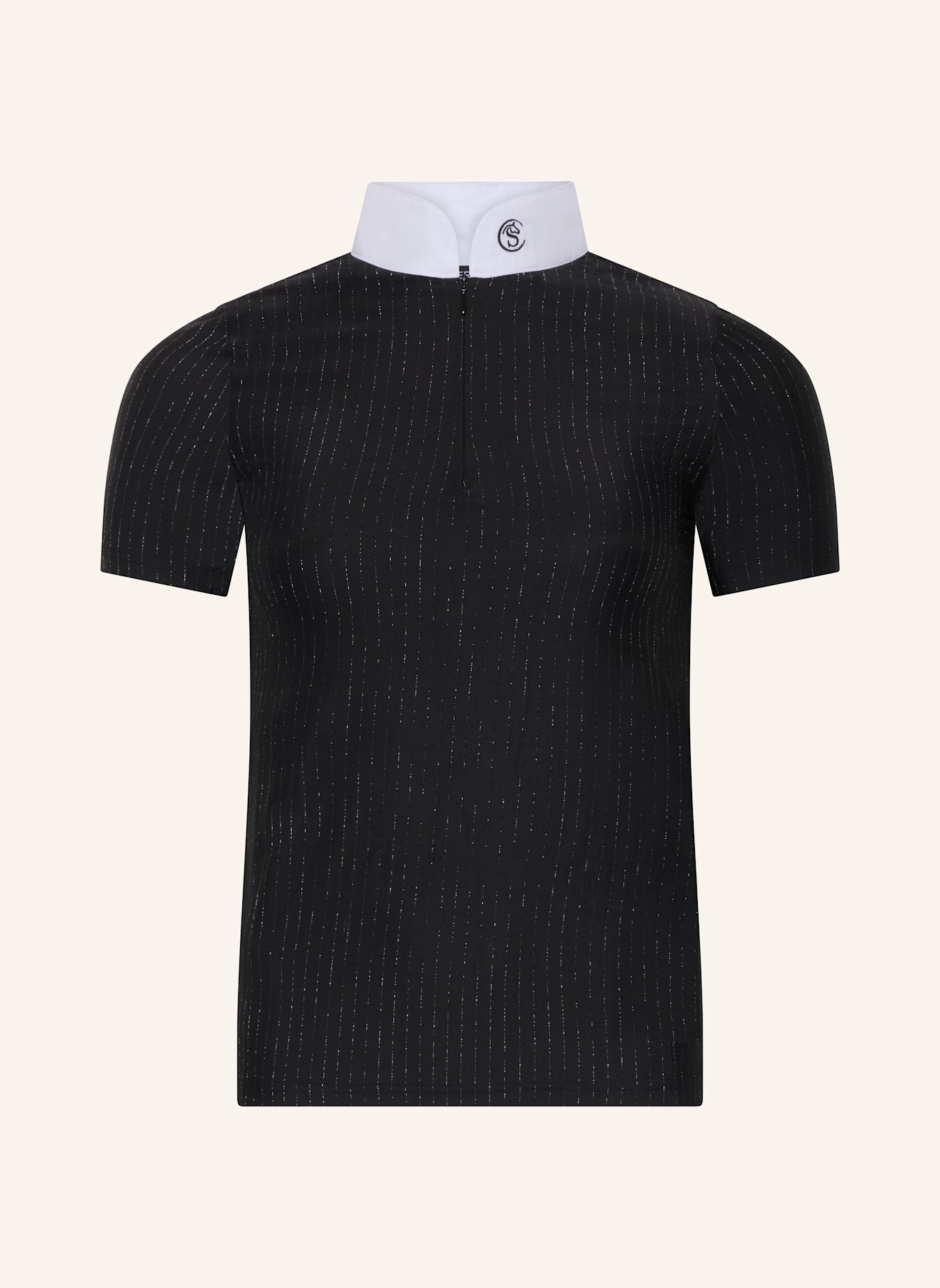 Silver Circle Turniershirt CAJA: SCHWARZ