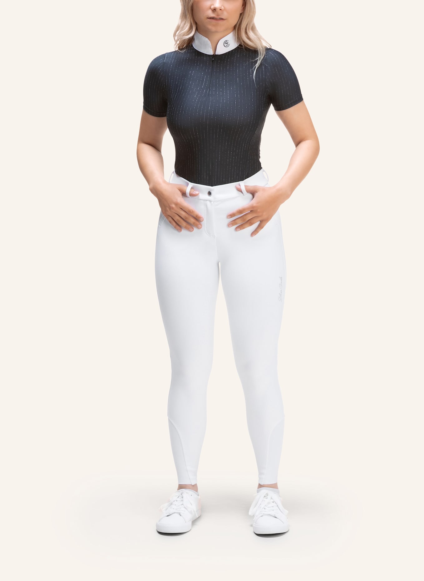 Silver Circle Turniershirt CAJA: SCHWARZ