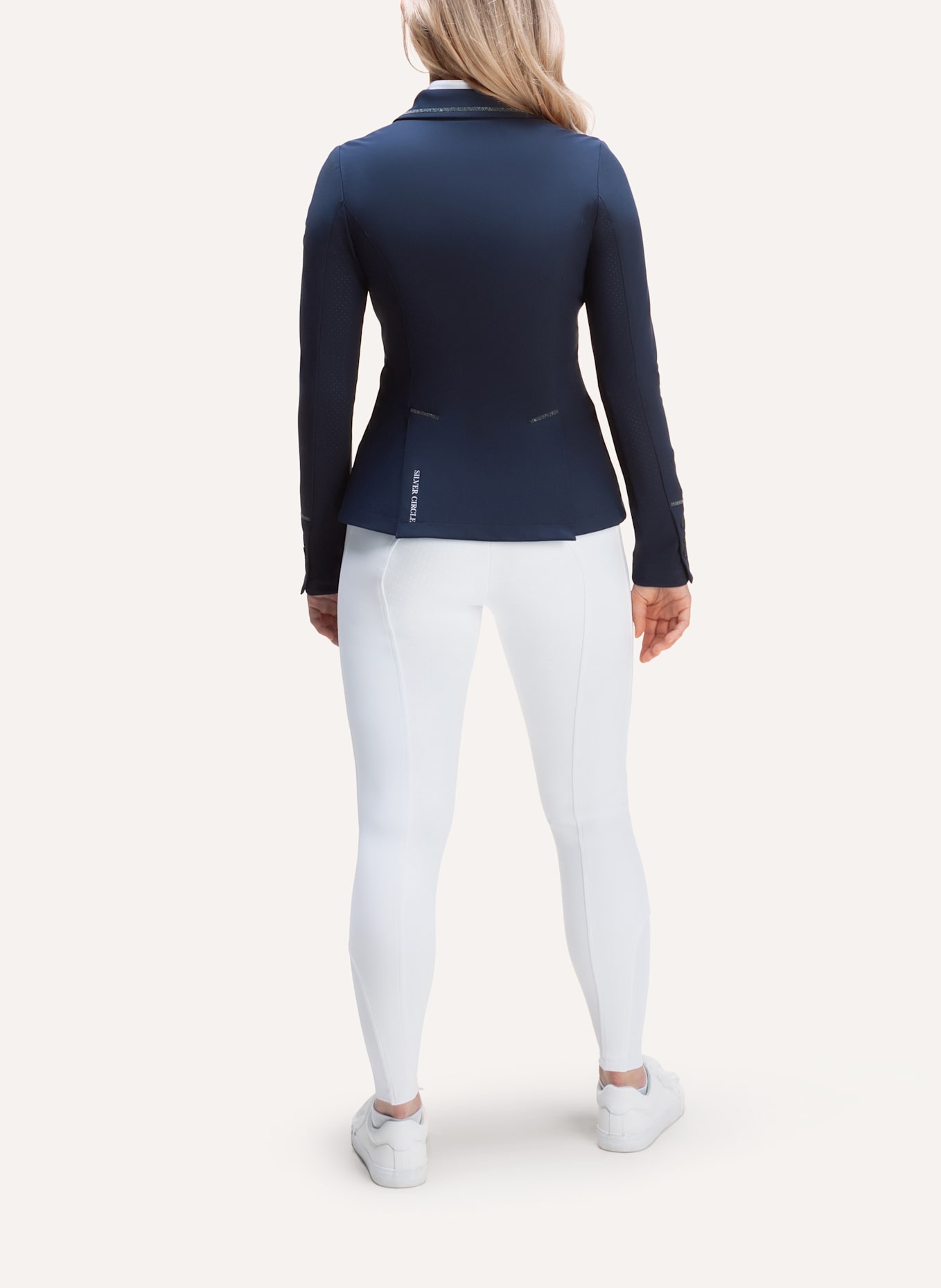 Silver Circle Turnierjacket CHAMICA Glitzer: BLAU