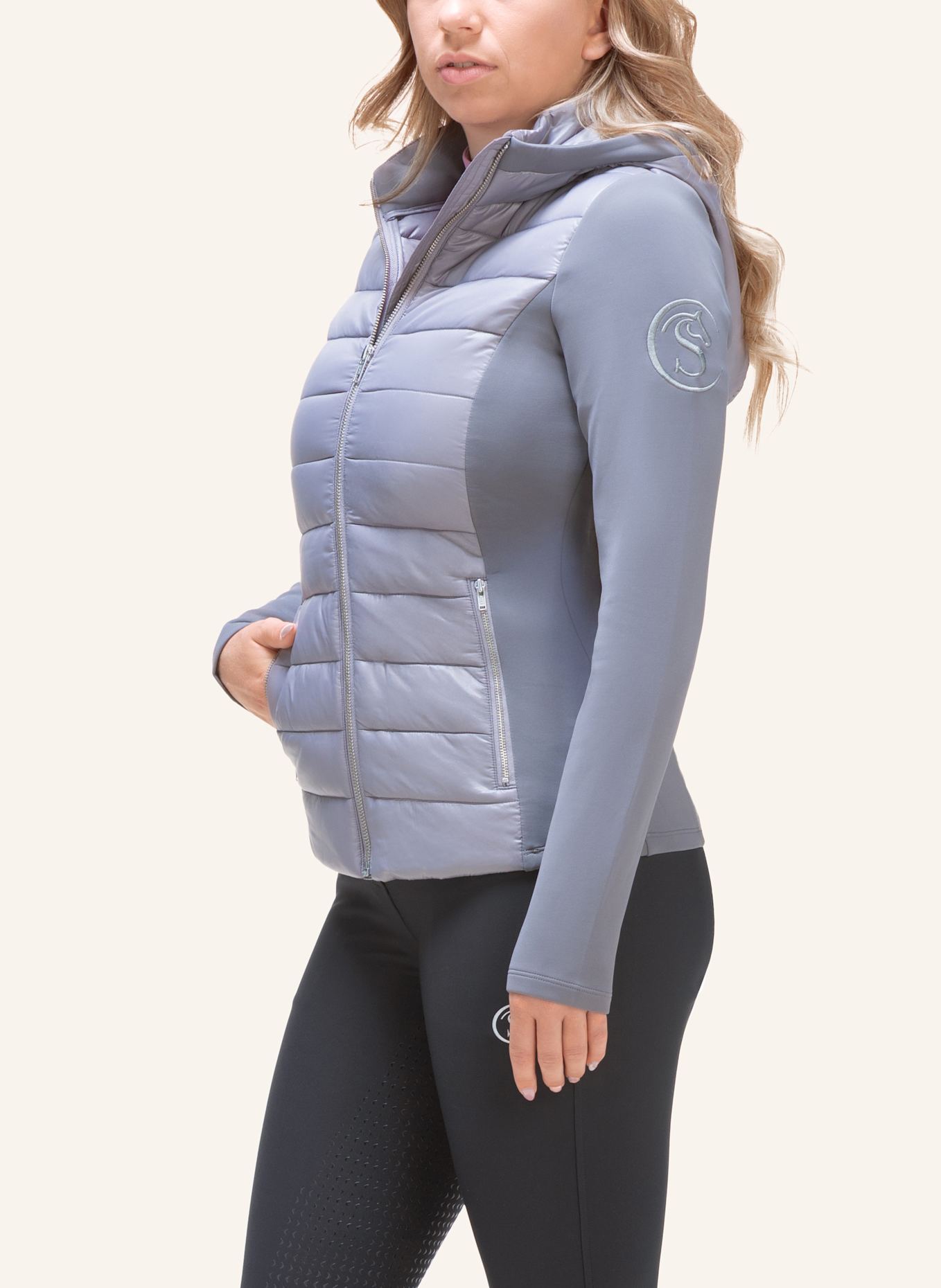 Silver Circle Active Jacke CONNY: GRAU