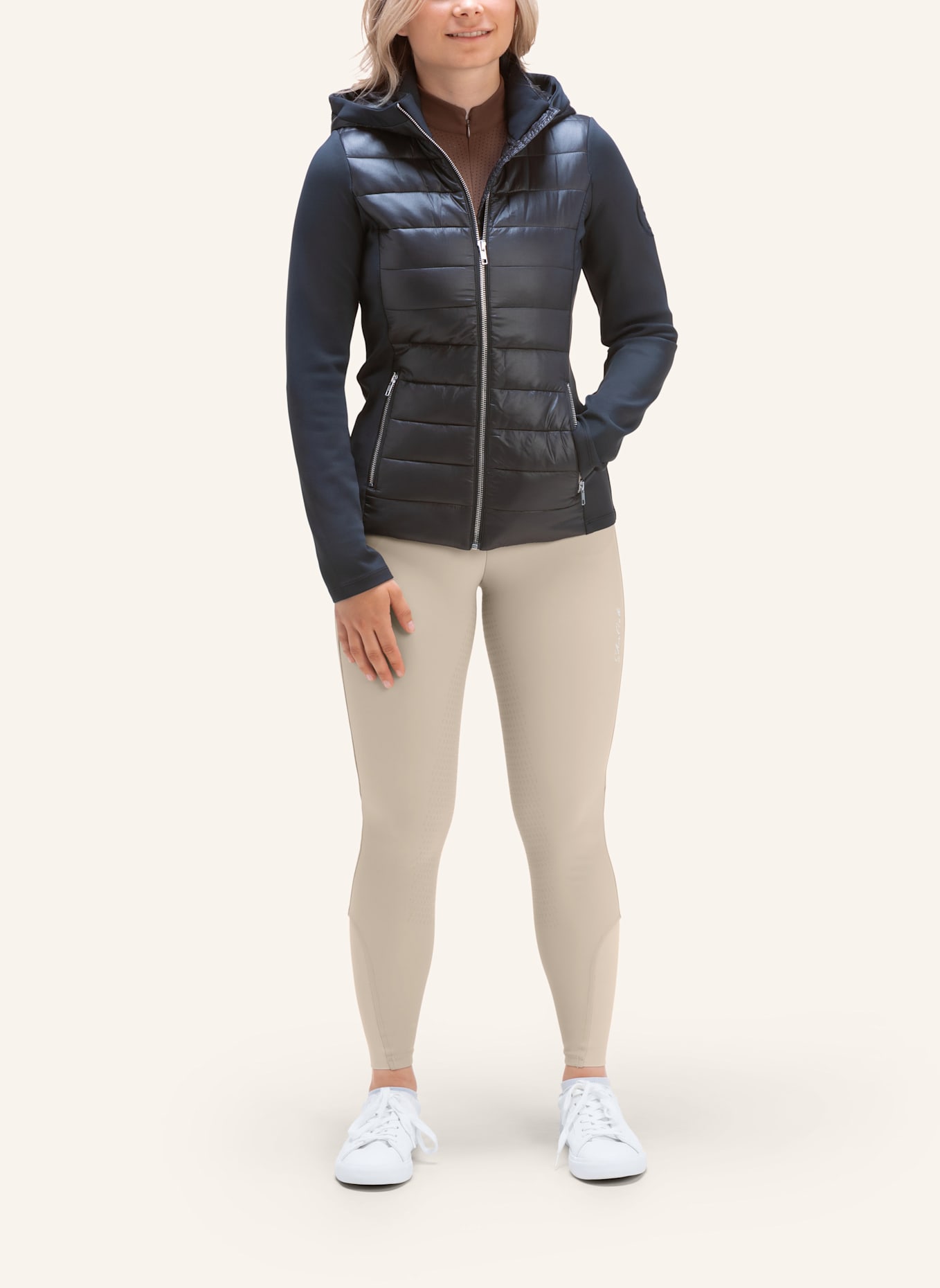 Silver Circle Active Jacke CONNY: SCHWARZ