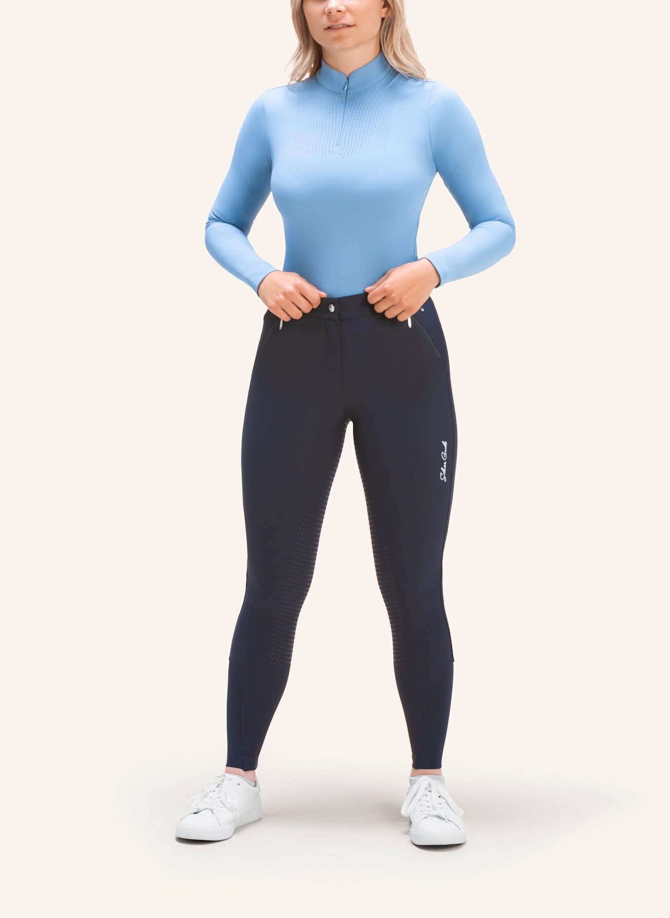 Silver Circle Funktionsshirt CLAIRE: HELLBLAU