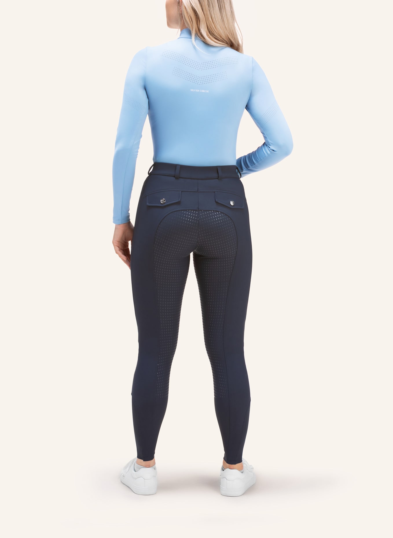 Silver Circle Funktionsshirt CLAIRE: HELLBLAU