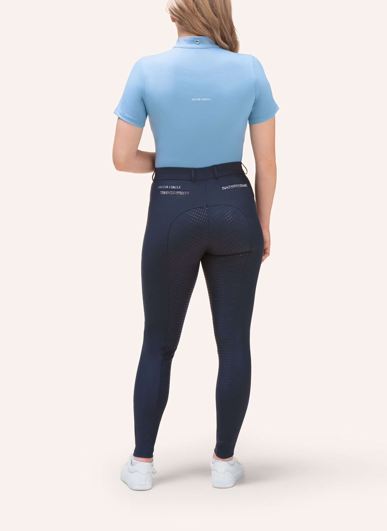 Silver Circle Funktionsshirt CLAIRE: HELLBLAU