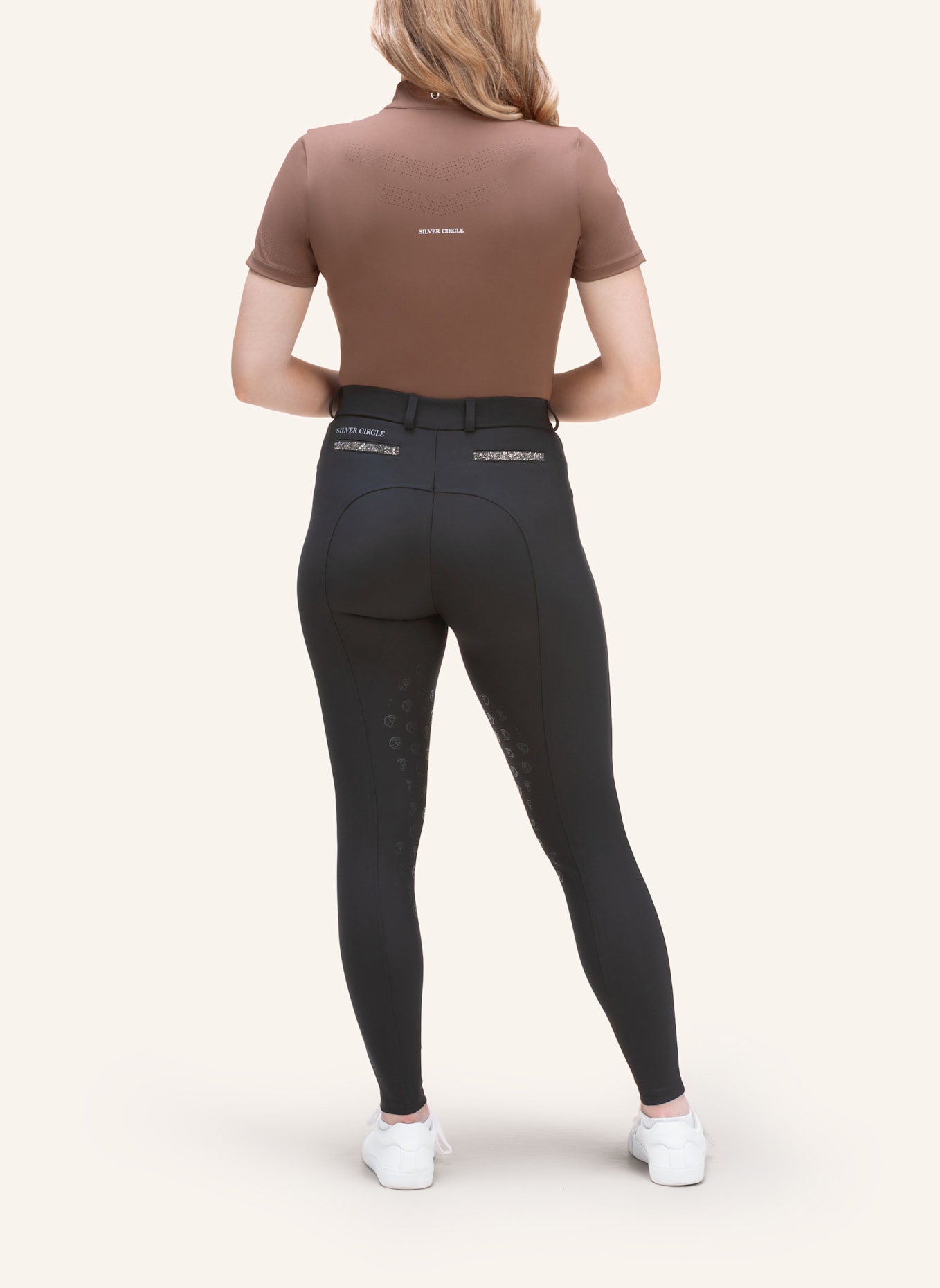 Silver Circle Funktionsshirt CLAIRE: DUNKELBRAUN