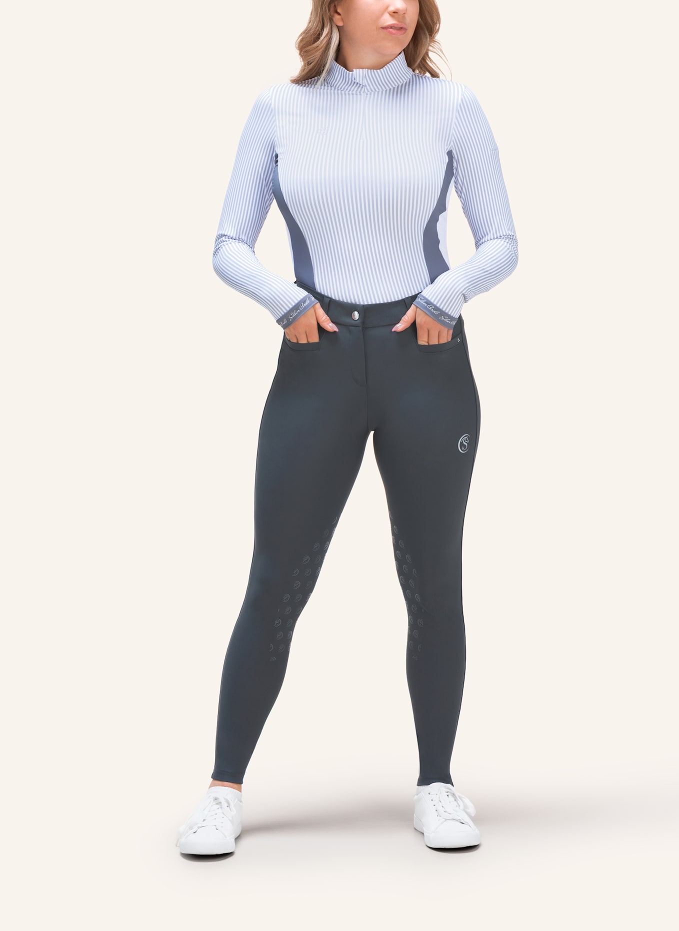 Silver Circle Funktionsshirt CHIMA: GRAU