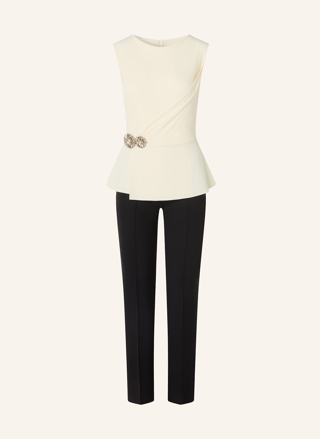 CHIARA BONI La Petite Robe Jumpsuit SUZUE: WEISS/ SCHWARZ