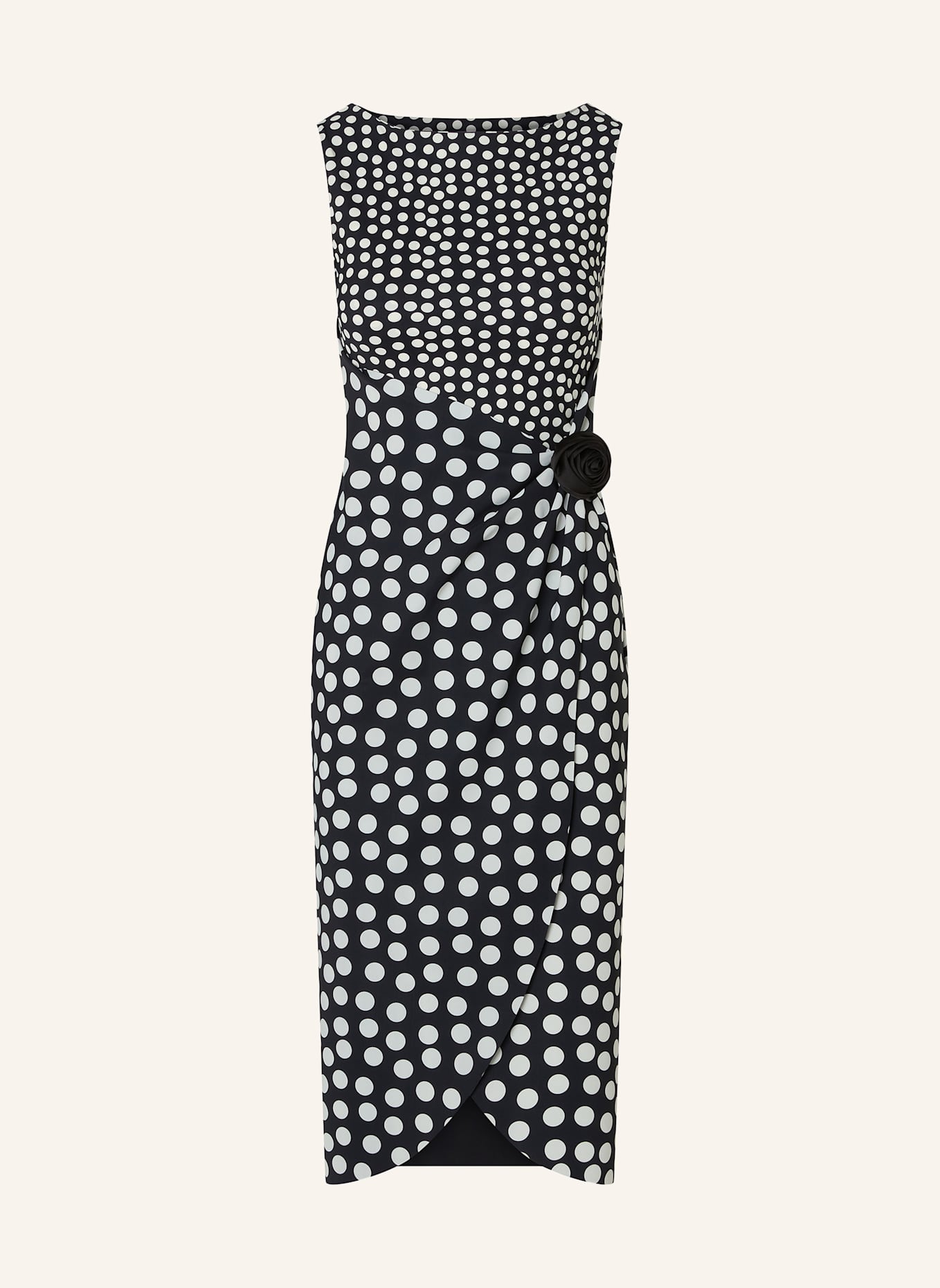 CHIARA BONI La Petite Robe Kleid GEKAN: SCHWARZ/ WEISS