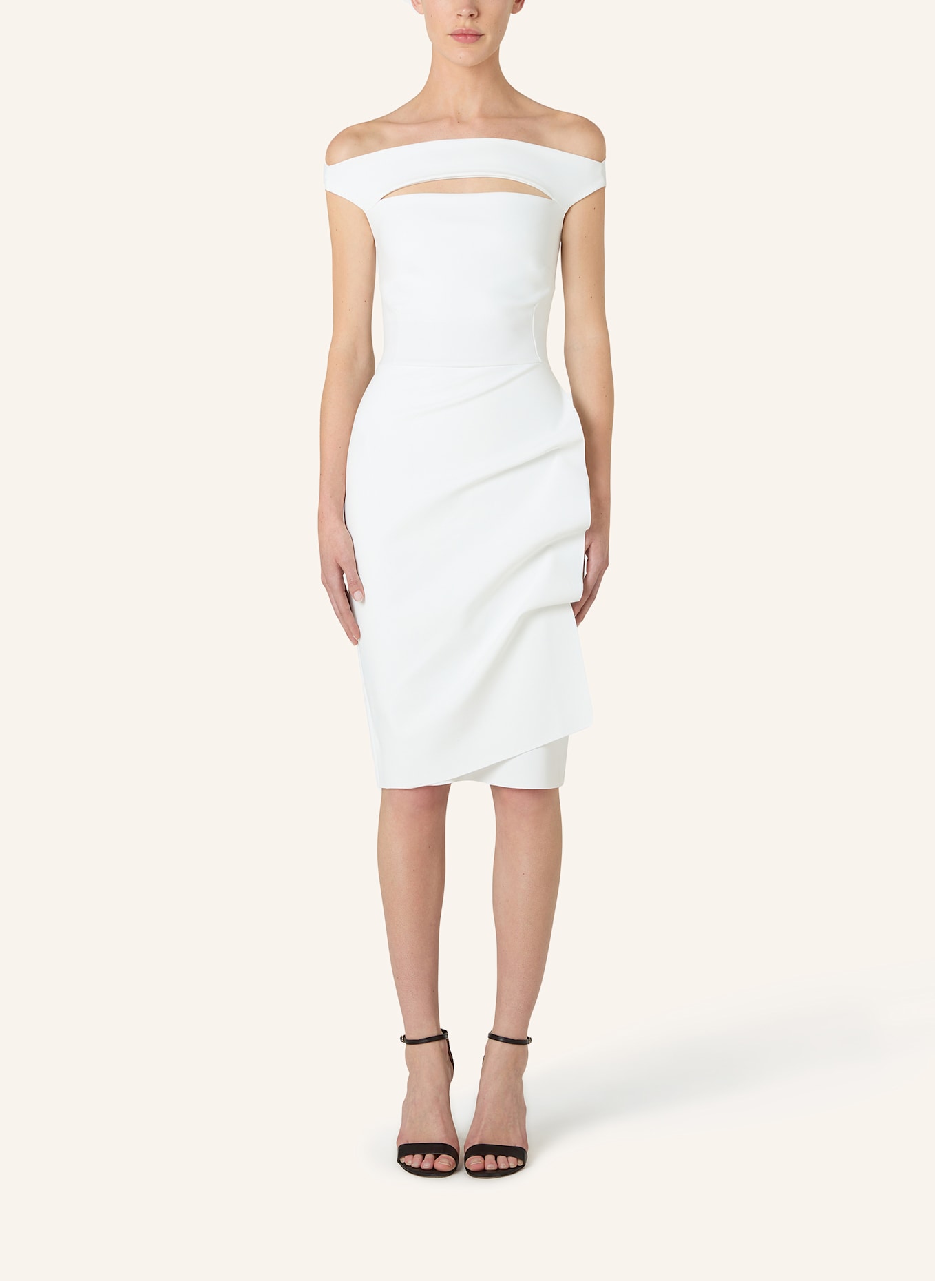 CHIARA BONI La Petite Robe Kleid MELANIA: WEISS