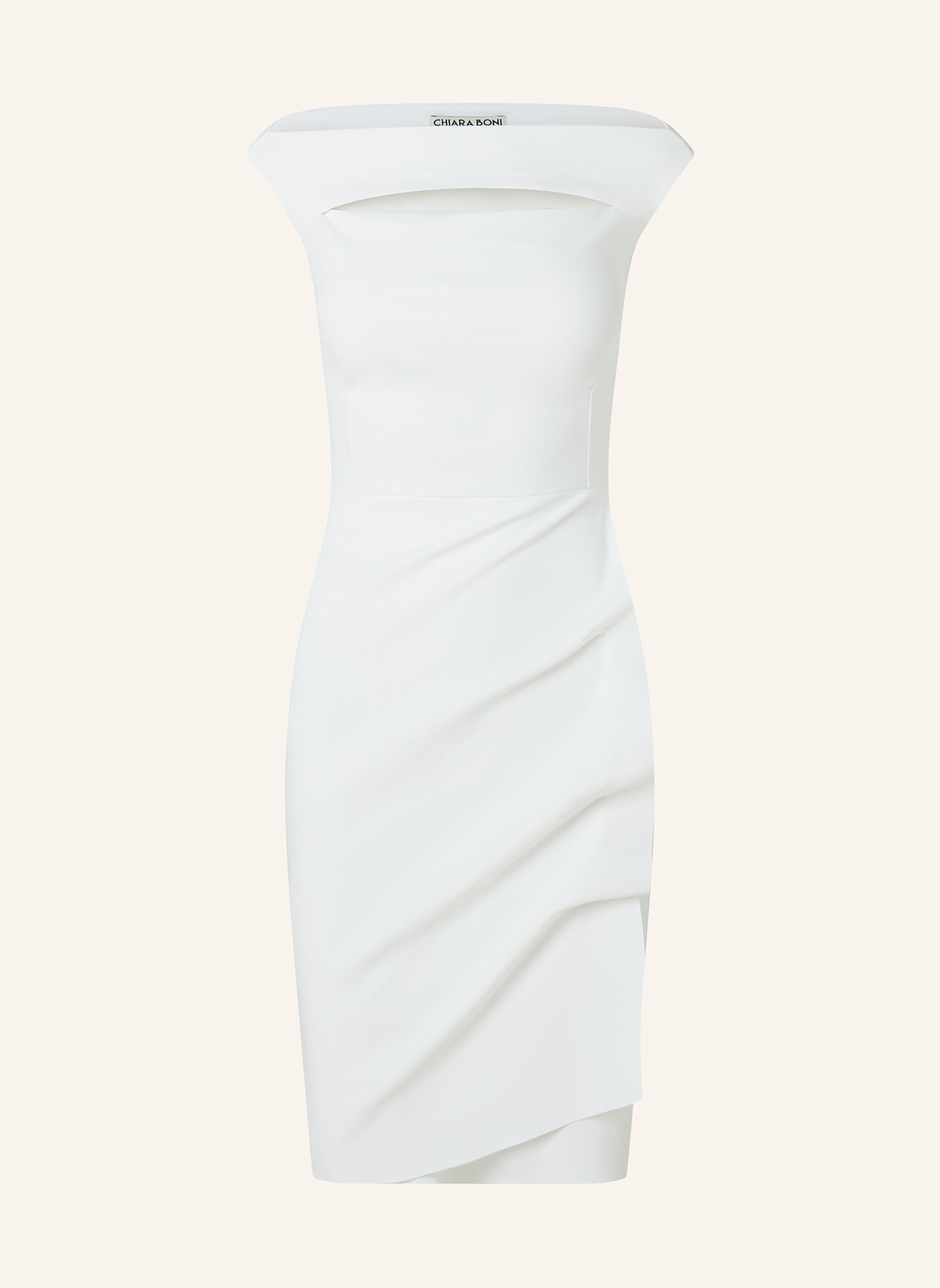 CHIARA BONI La Petite Robe Kleid MELANIA: WEISS