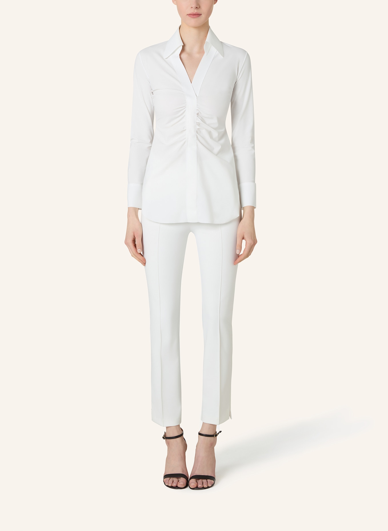 CHIARA BONI La Petite Robe Bluse SHOHREH: WEISS