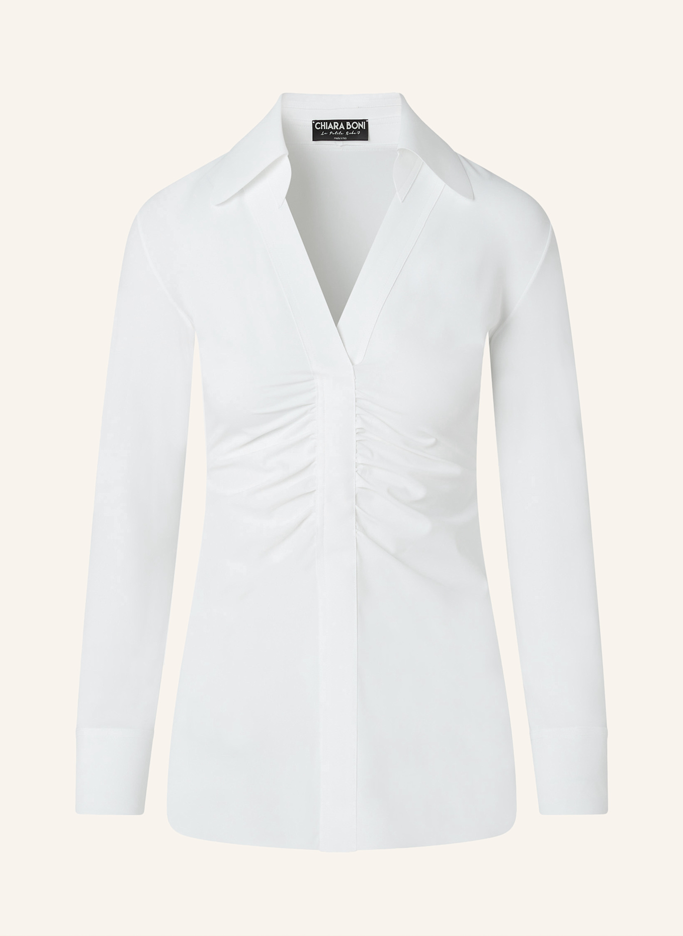 CHIARA BONI La Petite Robe Bluse SHOHREH: WEISS