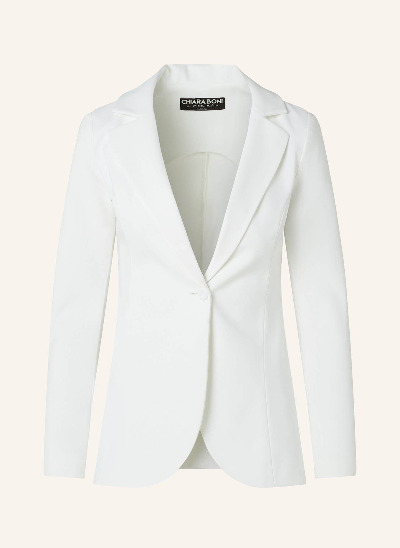 CHIARA BONI La Petite Robe Jacke LUA: WEISS