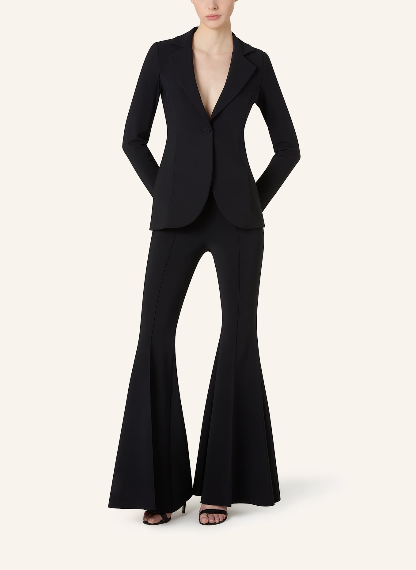 CHIARA BONI La Petite Robe Jacke LUA: SCHWARZ