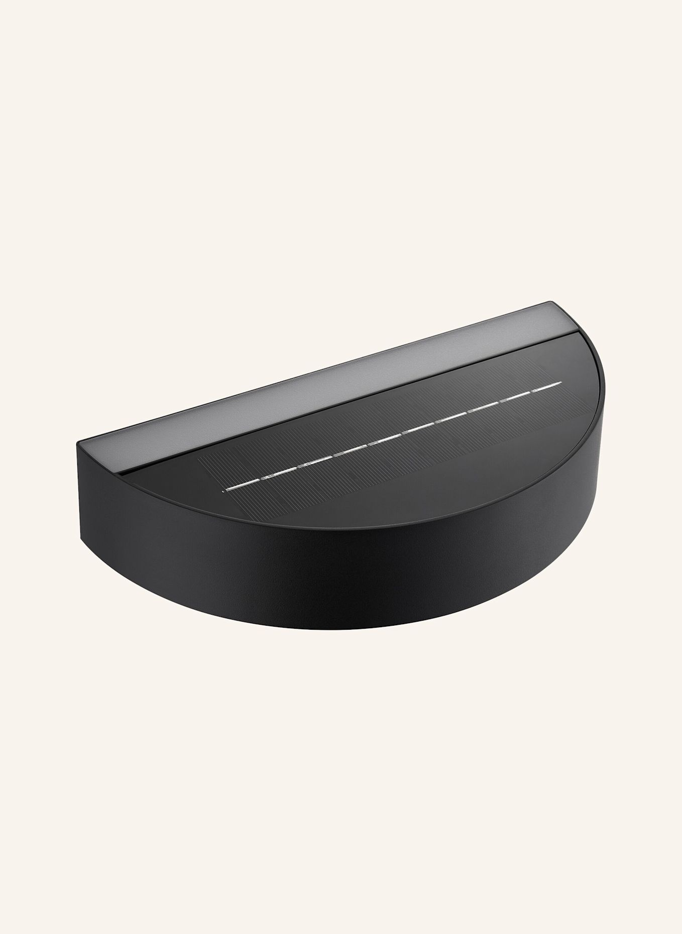 nordlux Wandleuchte MONAY ROUND SOLAR: SCHWARZ