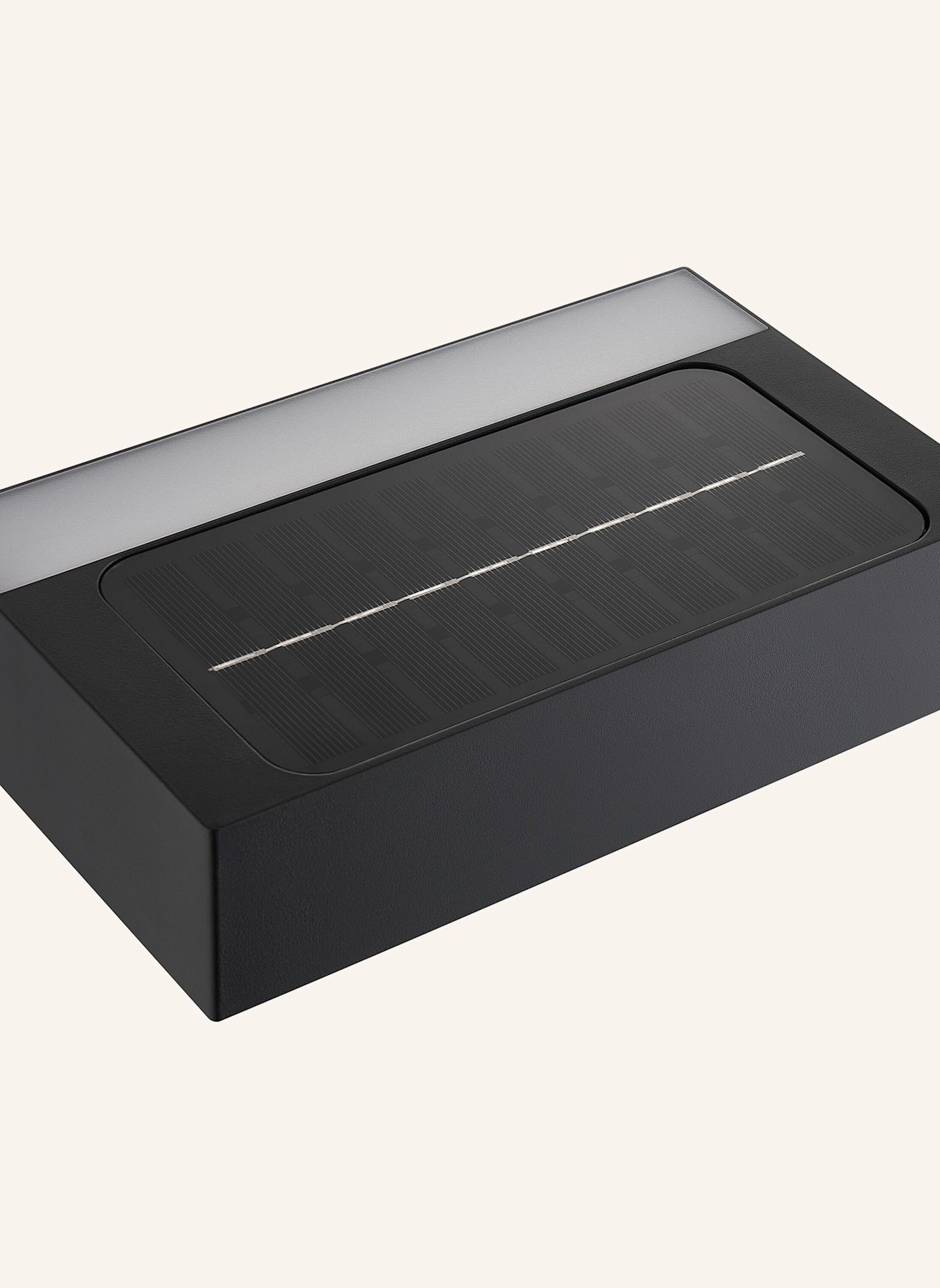 nordlux Wandleuchte MONAY SQUARE SOLAR: SCHWARZ