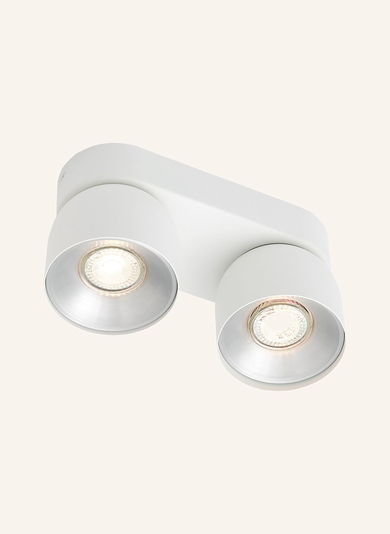 nordlux Spotlight PITCHER 2-SPOT: WEISS