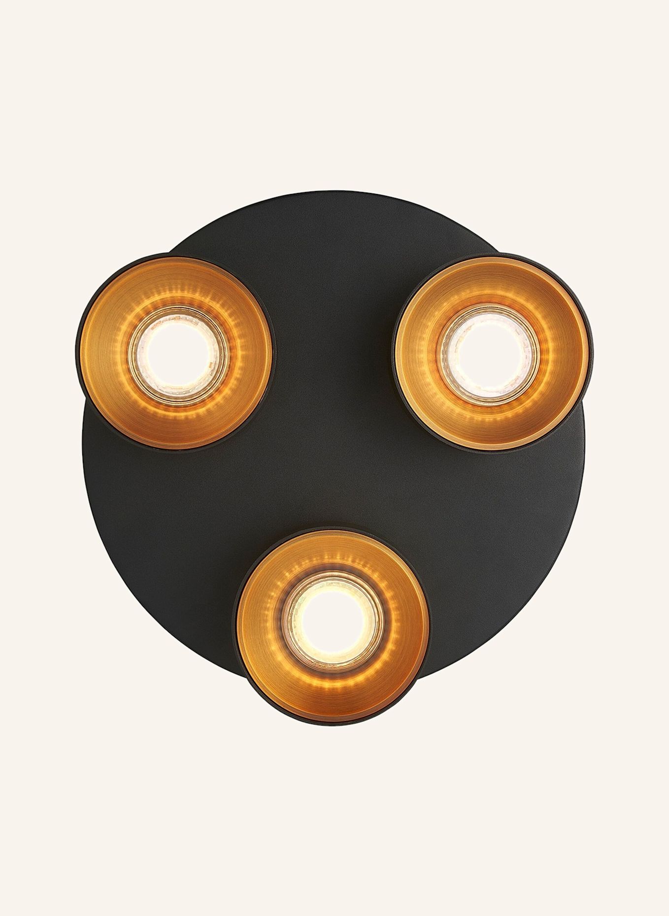 nordlux Spotlight PITCHER 3-RONDEL: SCHWARZ