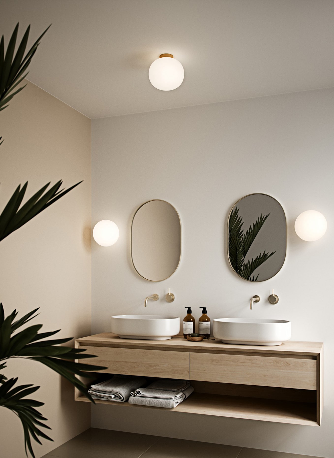 nordlux Deckenleuchte ALTON 27,5: GOLD