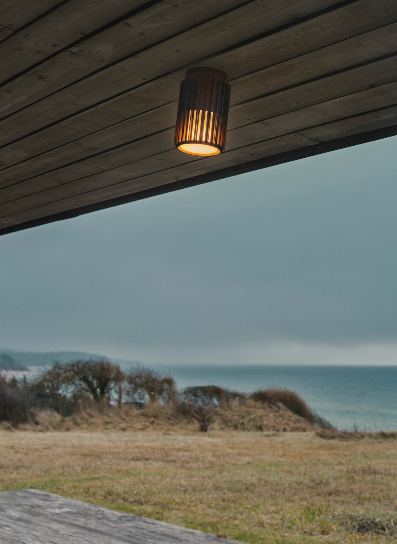 nordlux Deckenleuchte ALUDRA: BRAUN