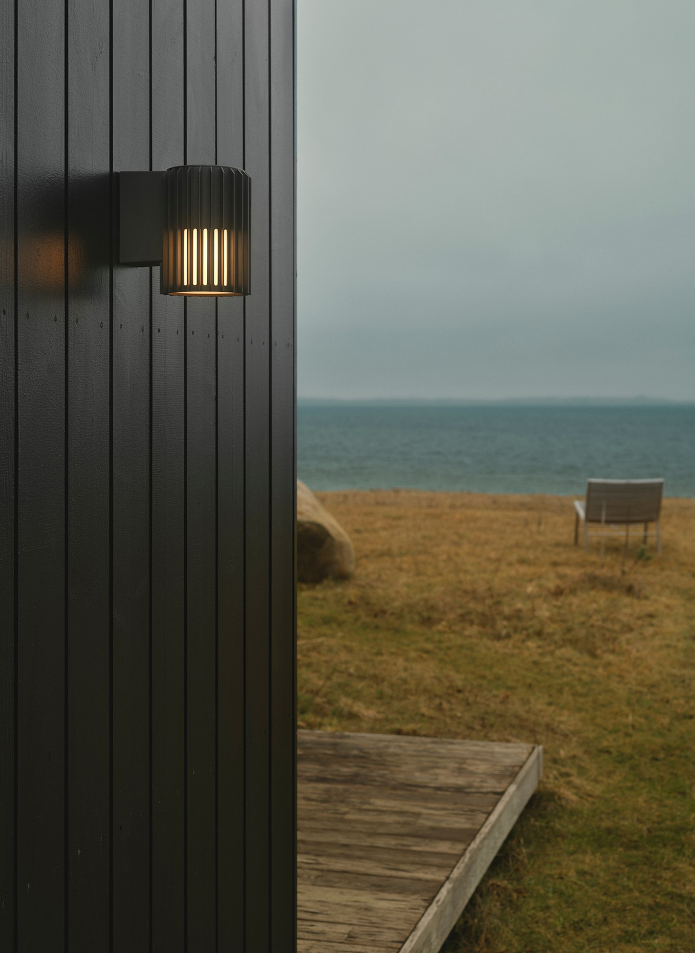 nordlux Wandleuchte ALUDRA: GRAU