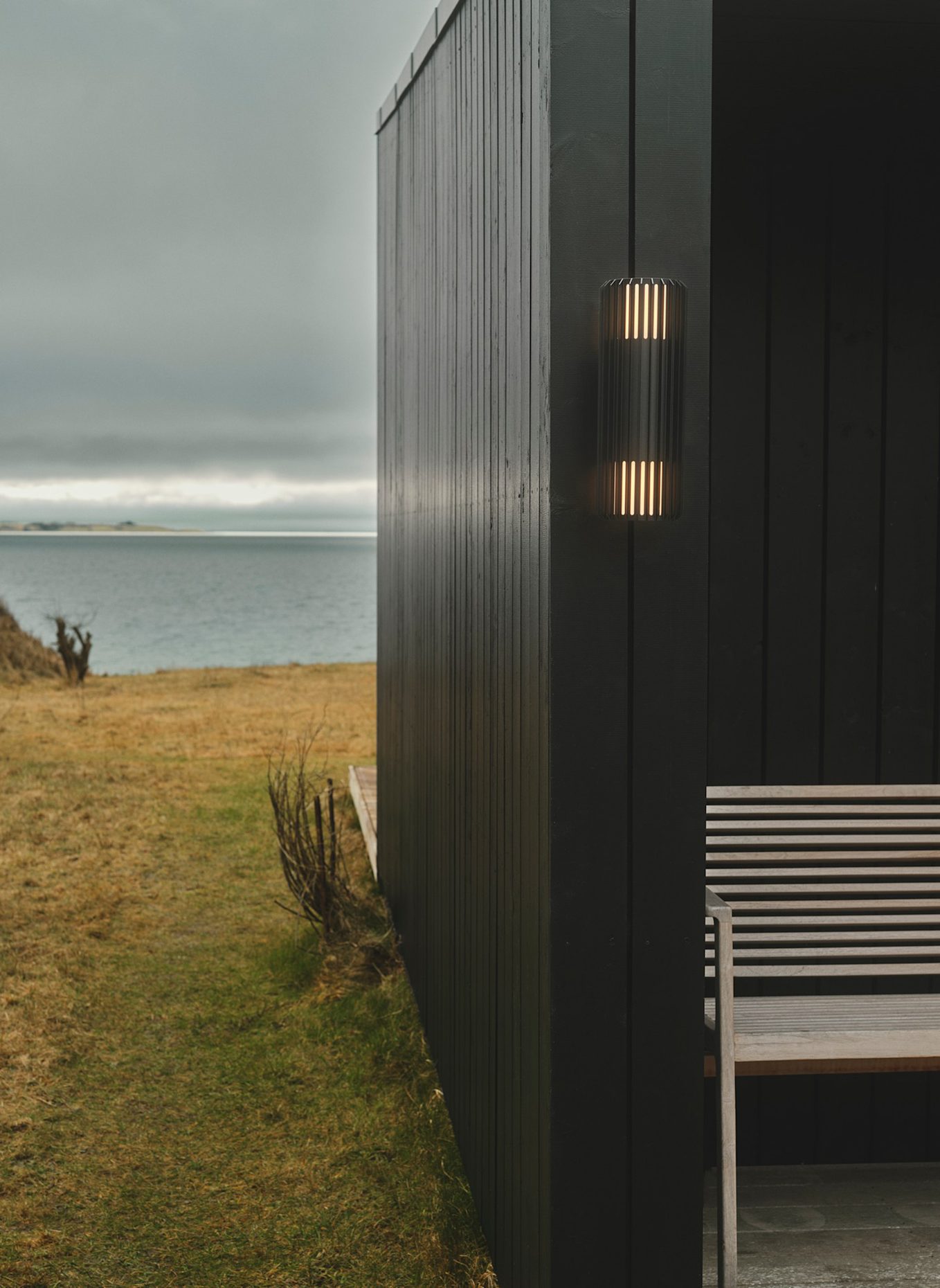 nordlux Wandleuchte ALUDRA DOUBLE: SCHWARZ