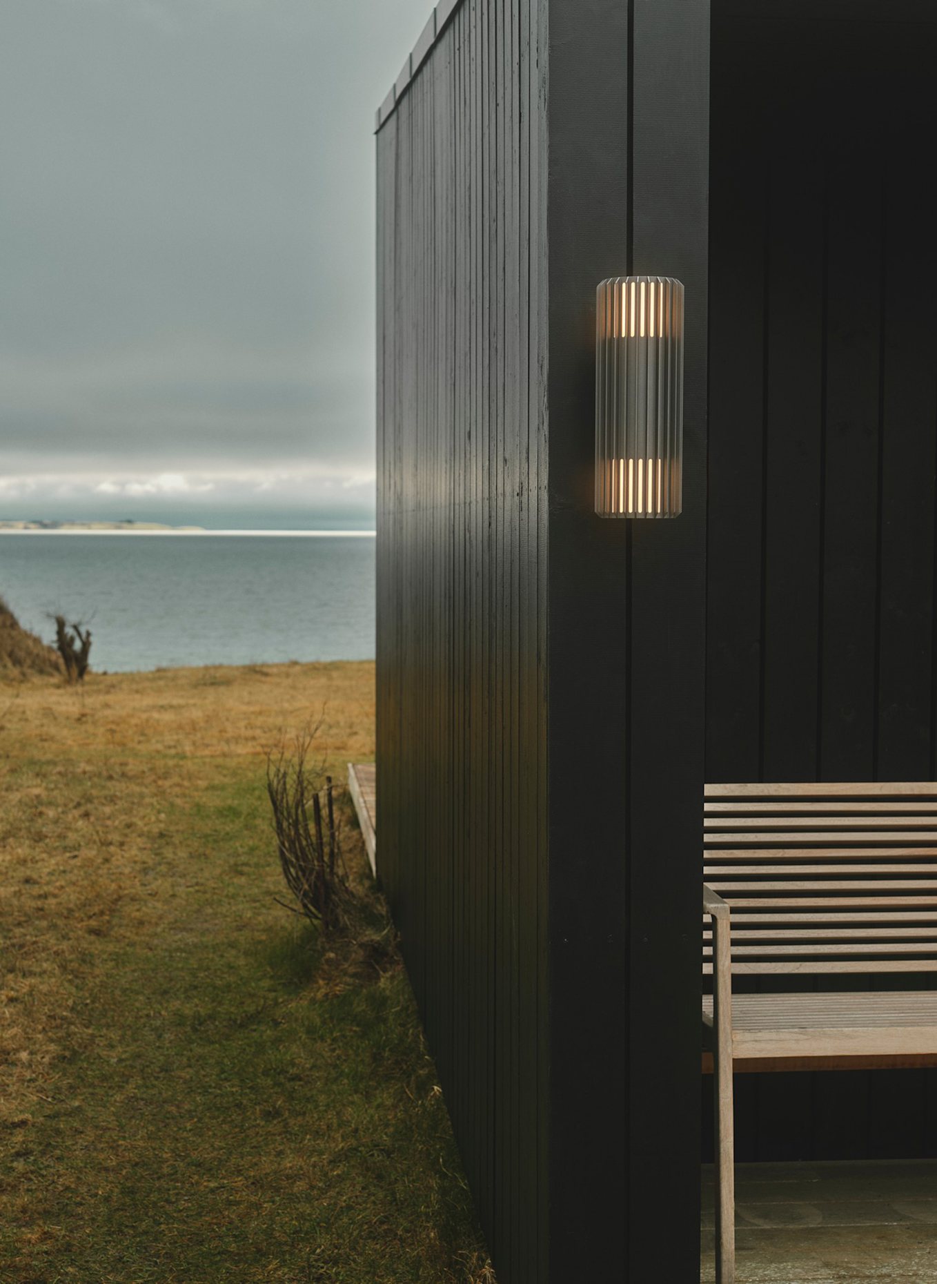 nordlux Wandleuchte ALUDRA DOUBLE: GRAU