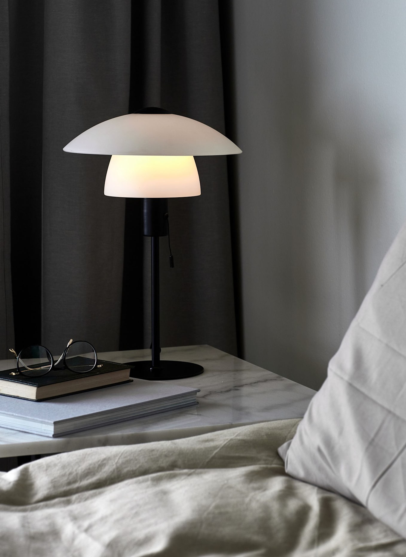 nordlux Tischlampe VERONA: SCHWARZ