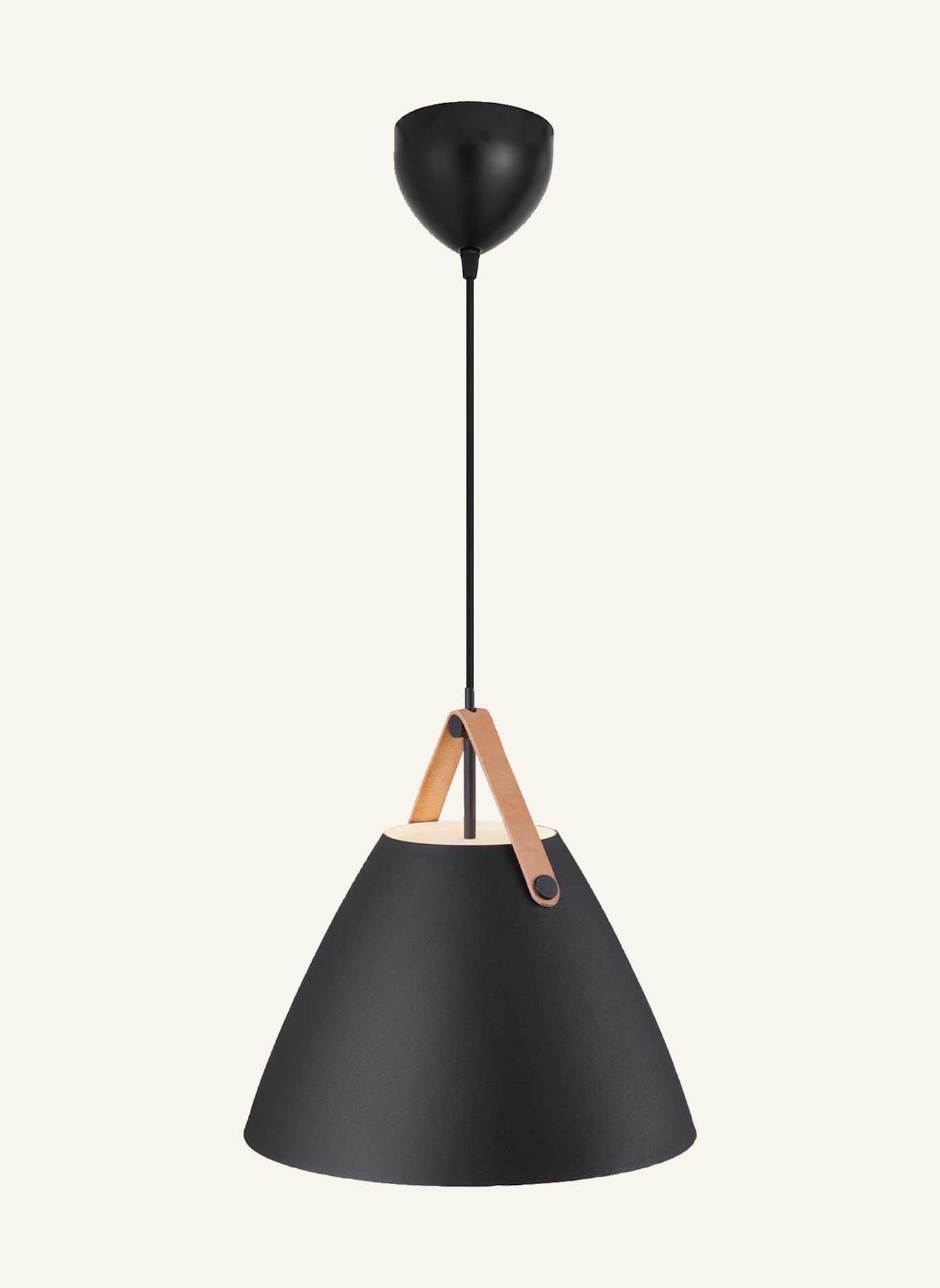 dftp Pendelleuchte STRAP 36: SCHWARZ