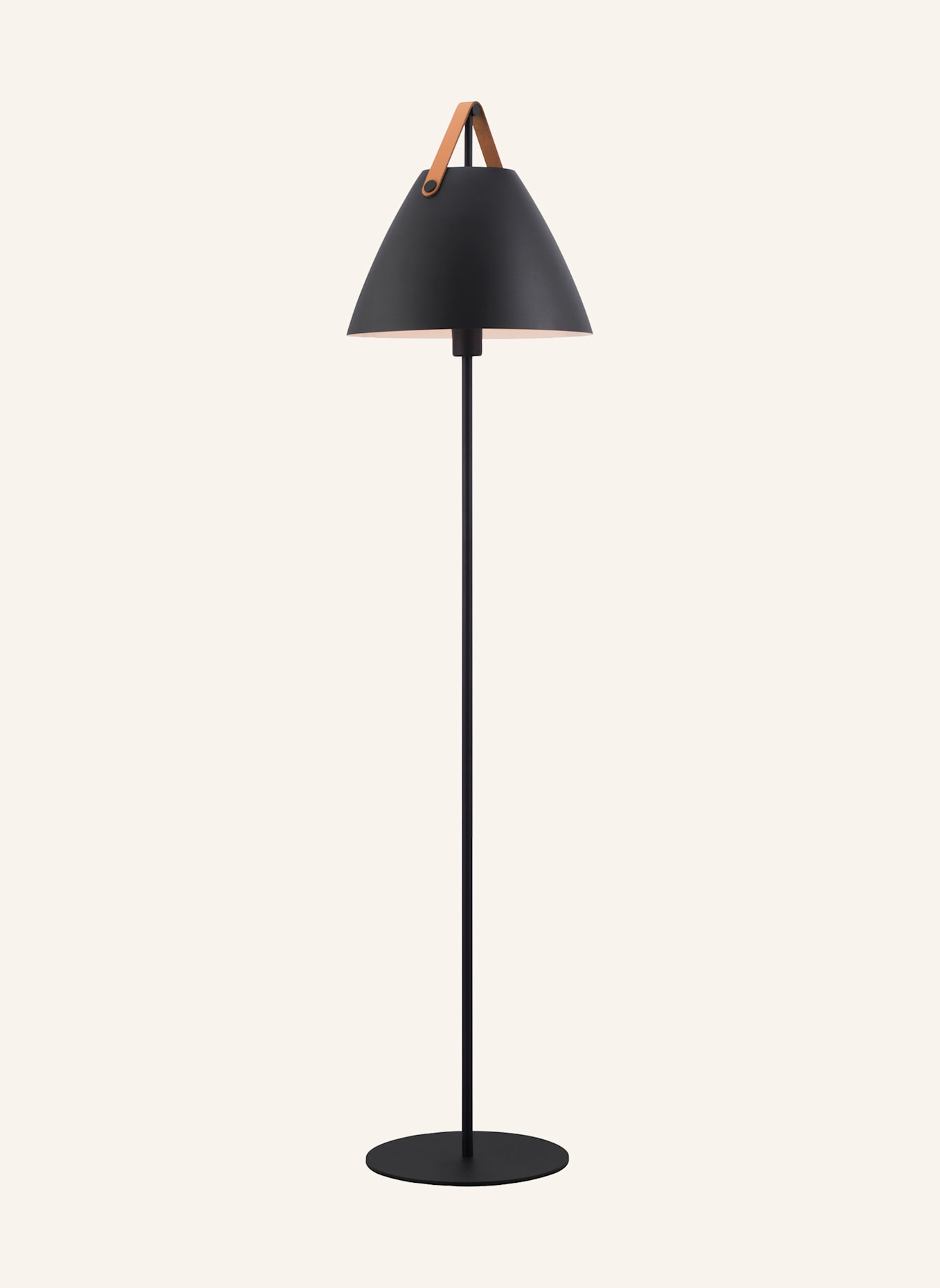 dftp Stehlampe STRAP: SCHWARZ