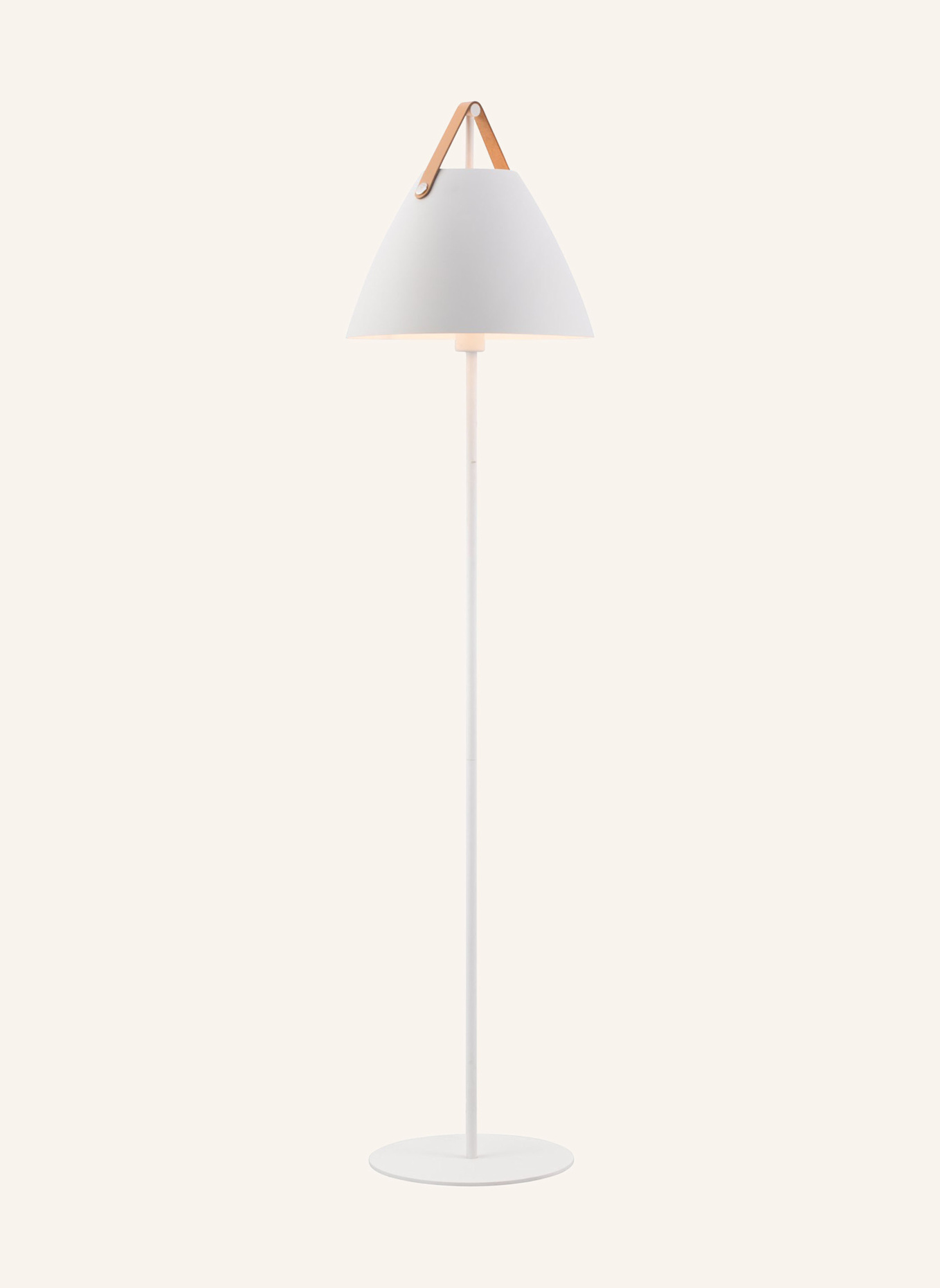 dftp Stehlampe STRAP: WEISS
