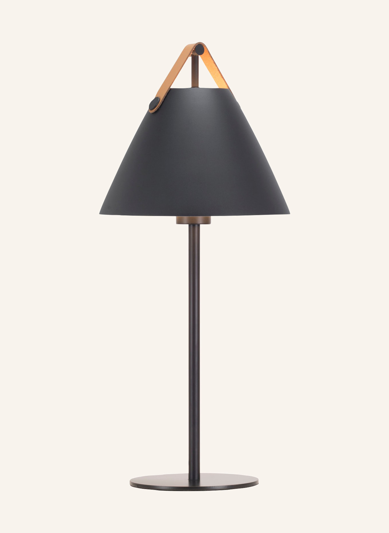 dftp Tischlampe STRAP: SCHWARZ