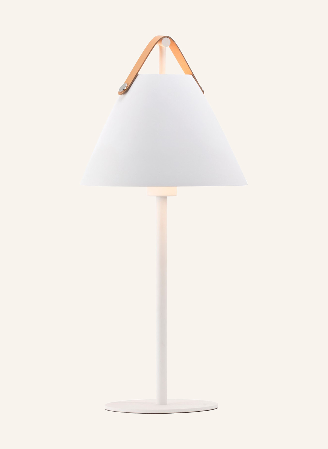 dftp Tischlampe STRAP: WEISS