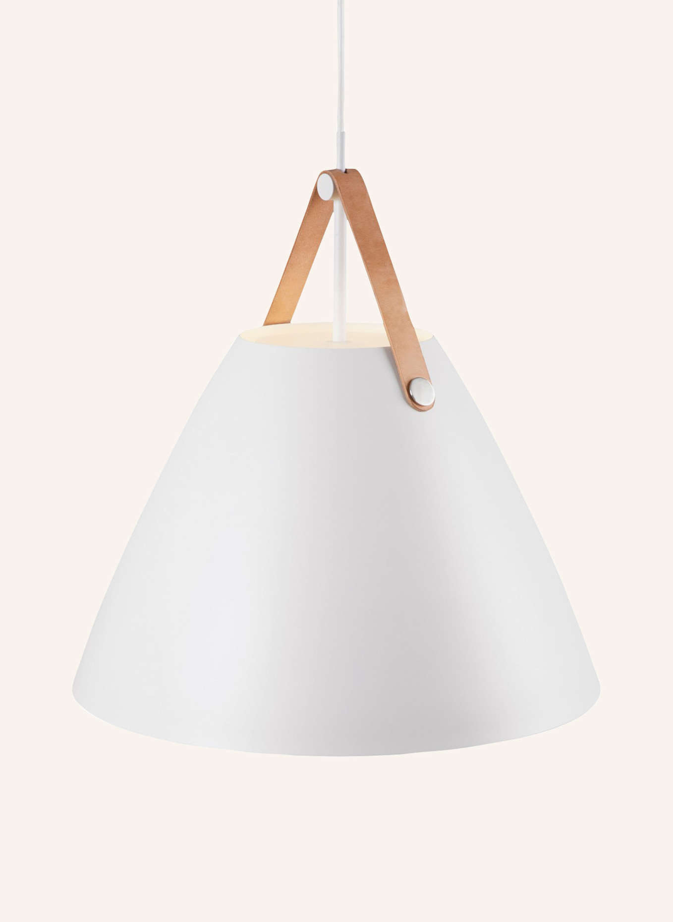 dftp Pendelleuchte STRAP 48: WEISS