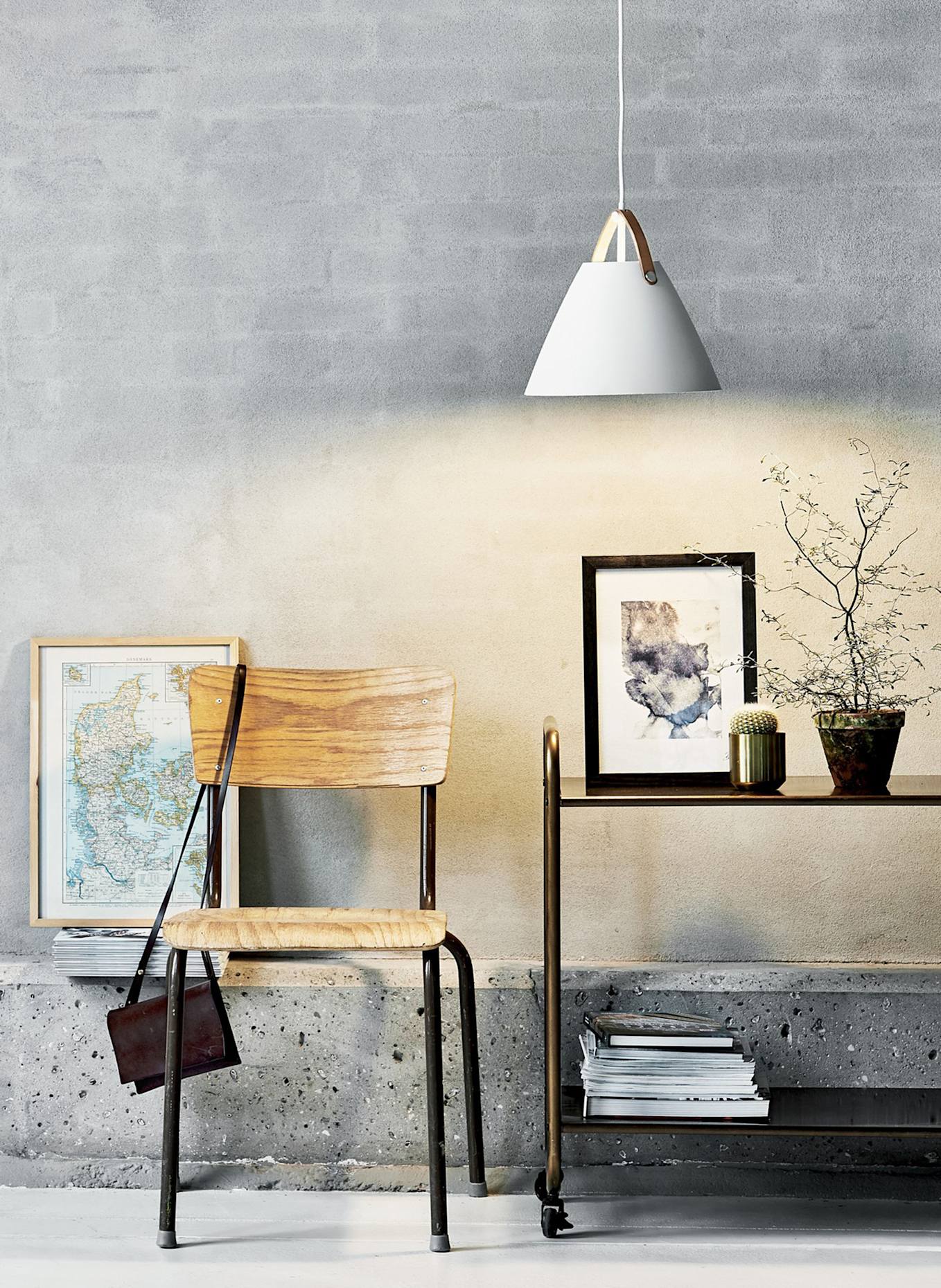 dftp Pendelleuchte STRAP 27: WEISS