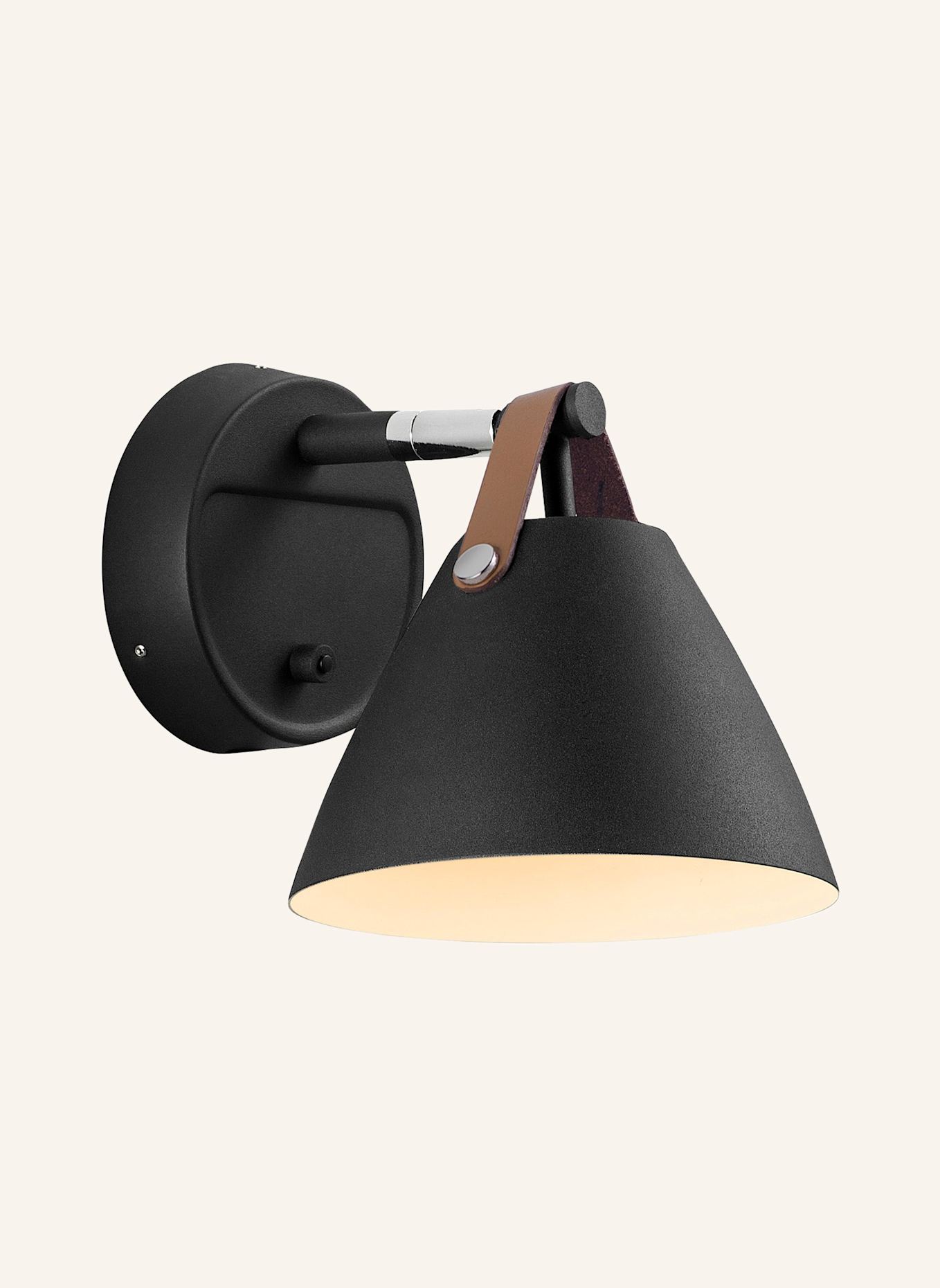 dftp Wandleuchte STRAP 15: SCHWARZ