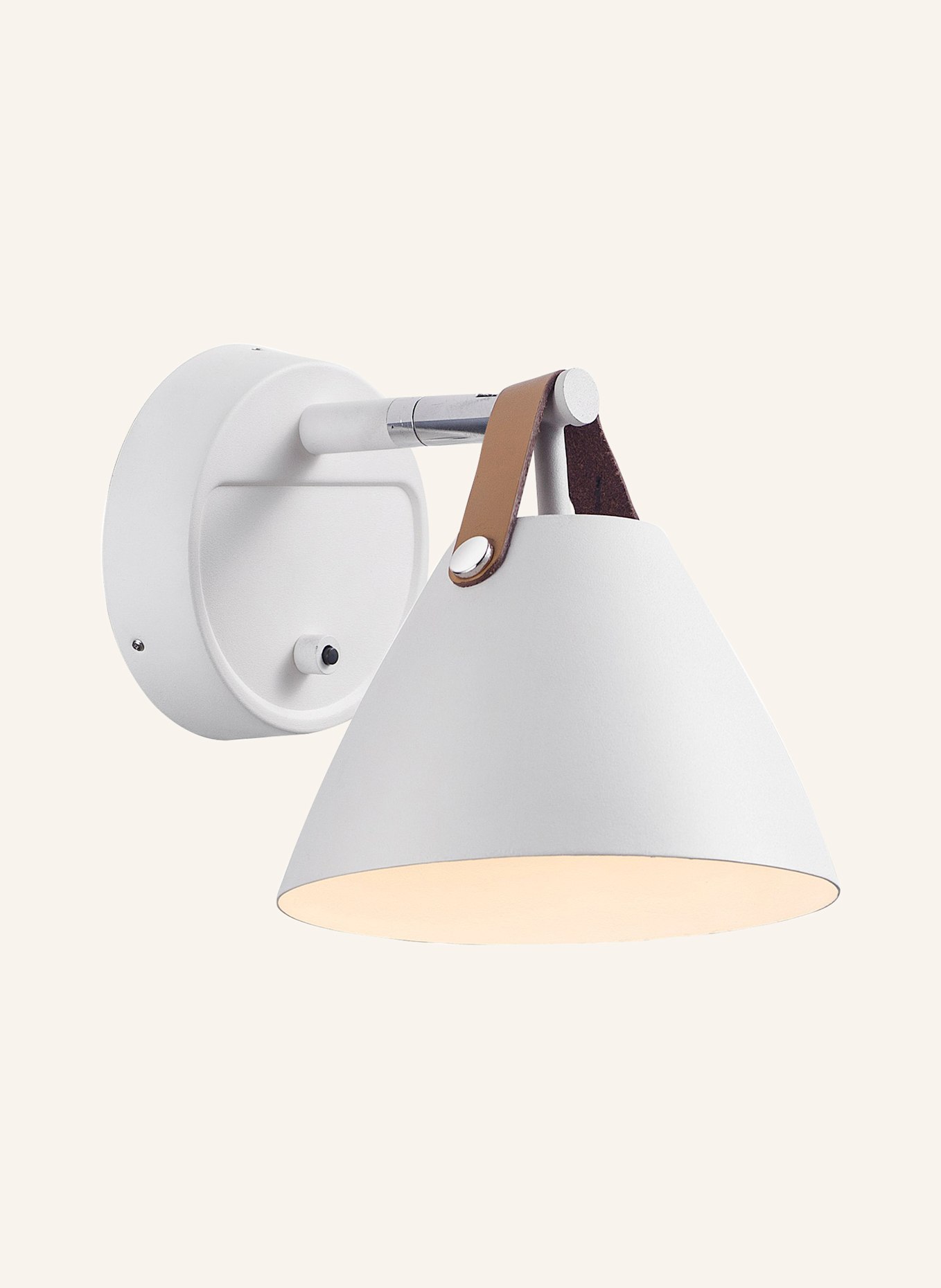 dftp Wandleuchte STRAP 15: WEISS