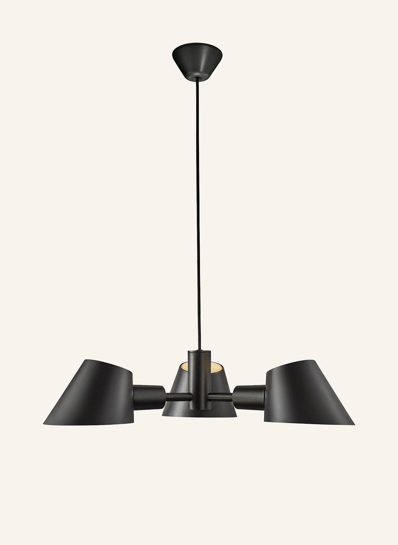 dftp Pendelleuchte STAY 3-SPOT: SCHWARZ